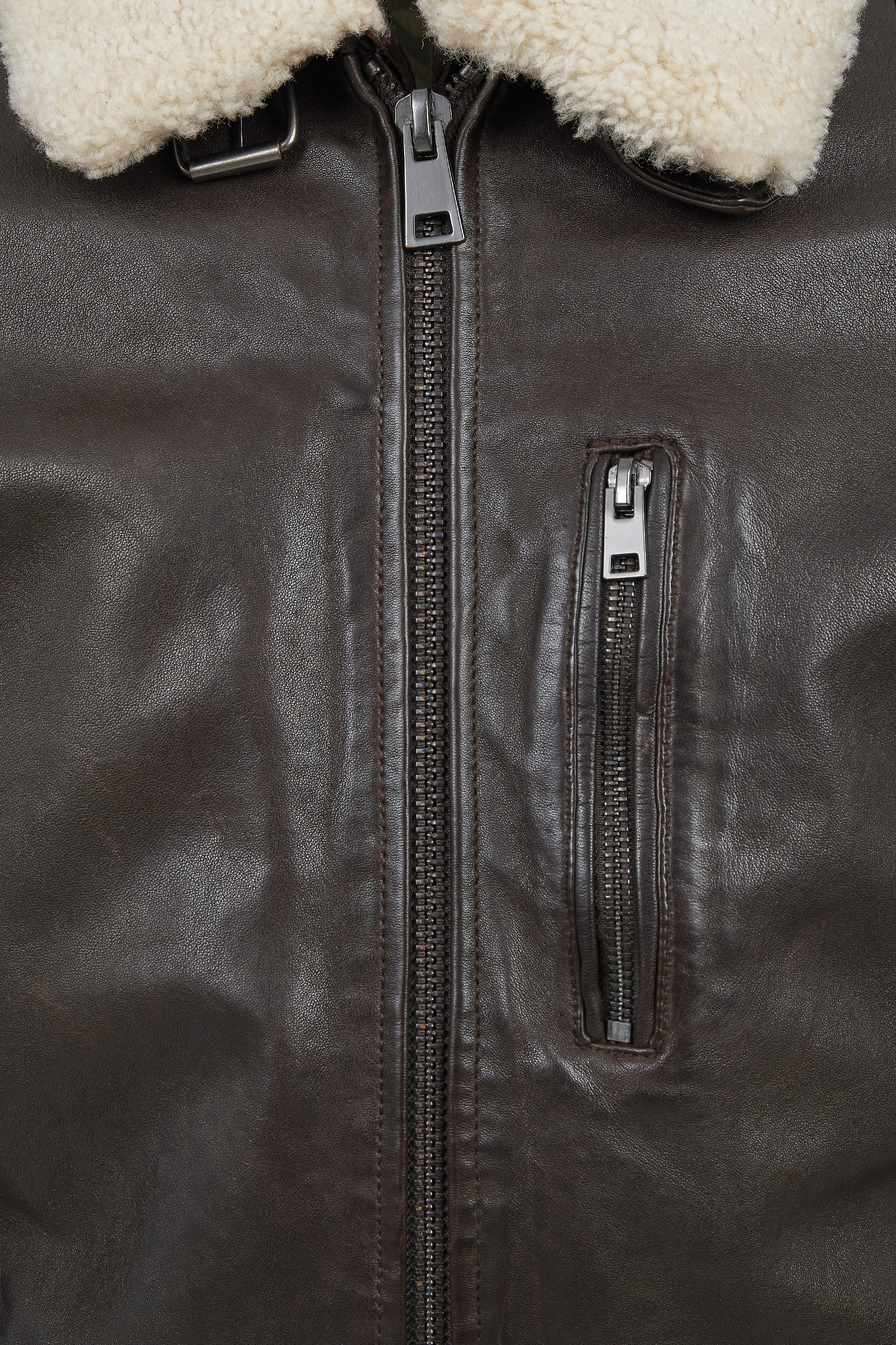 Blusão em pele Patrick