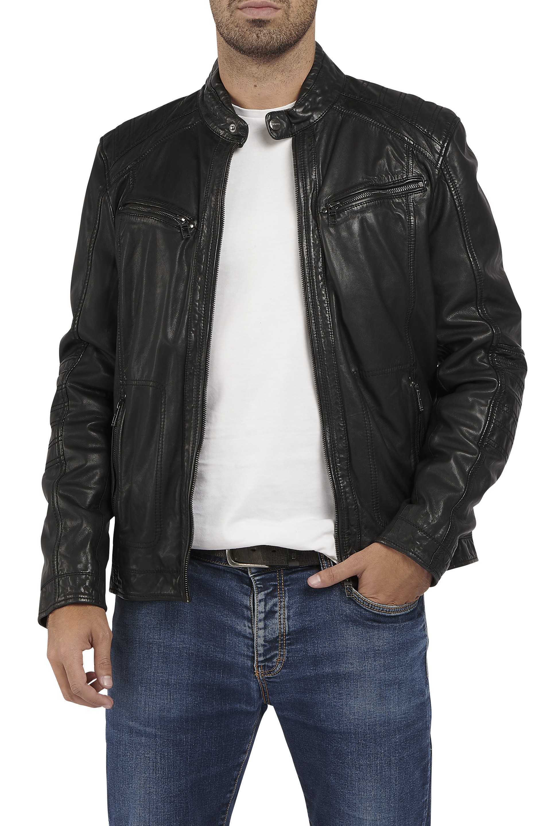 Blusão em pele Geraldo