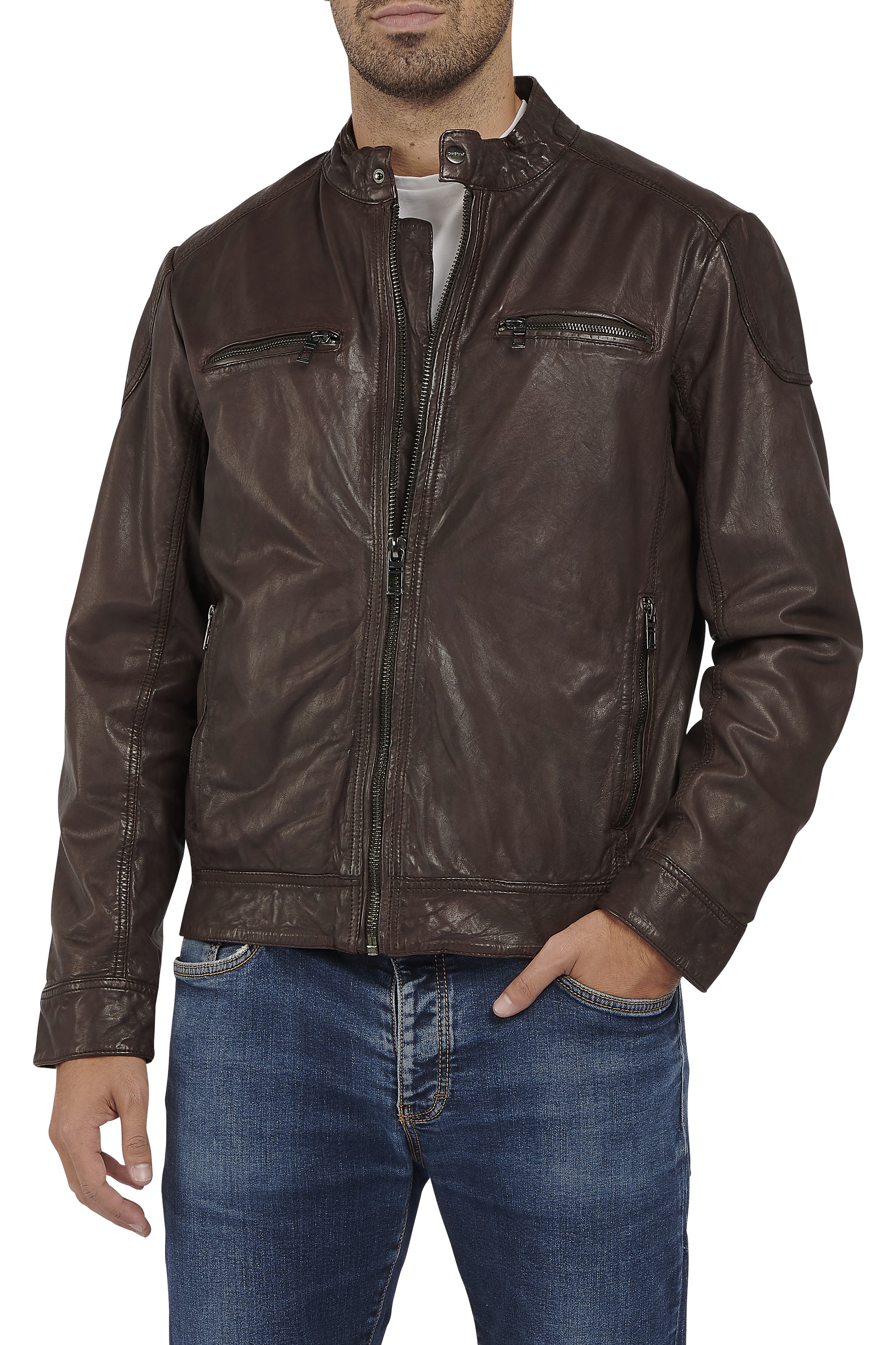 Blusão em pele Samuel