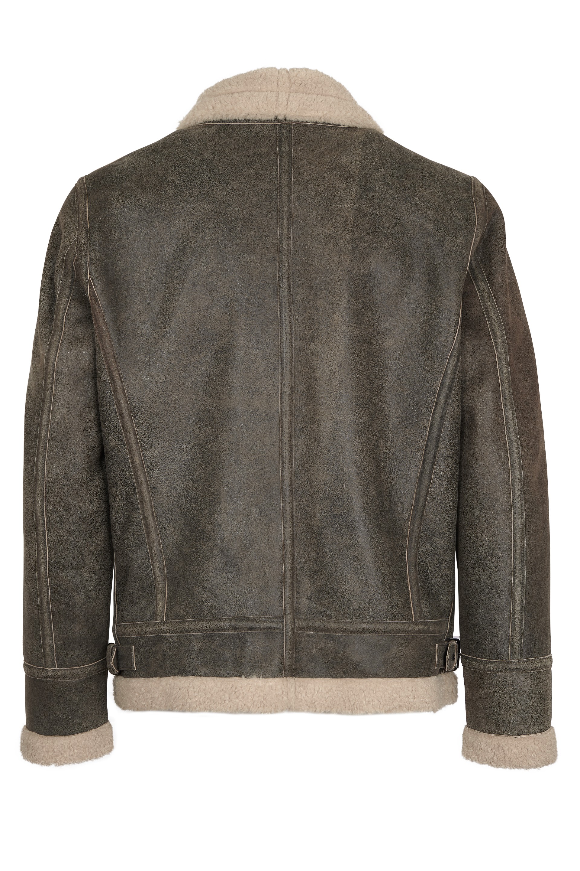 Blusão em pele Adão