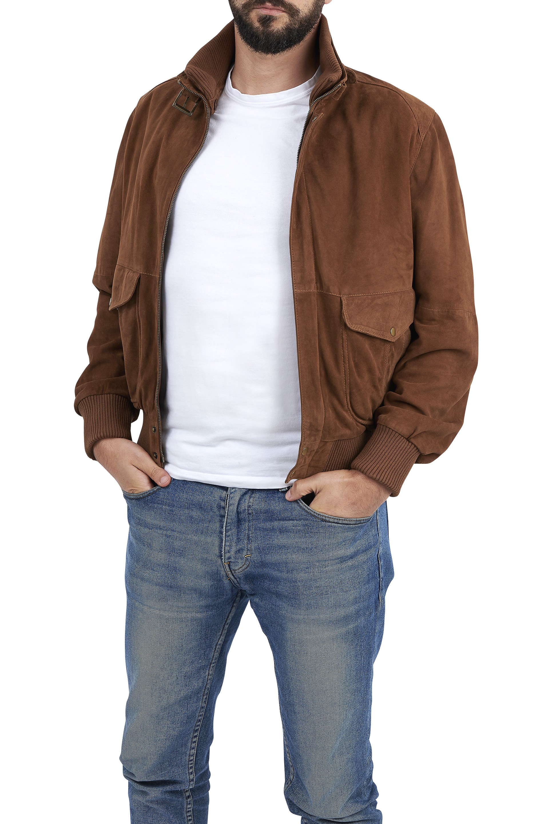 Blusão em pele Isaac