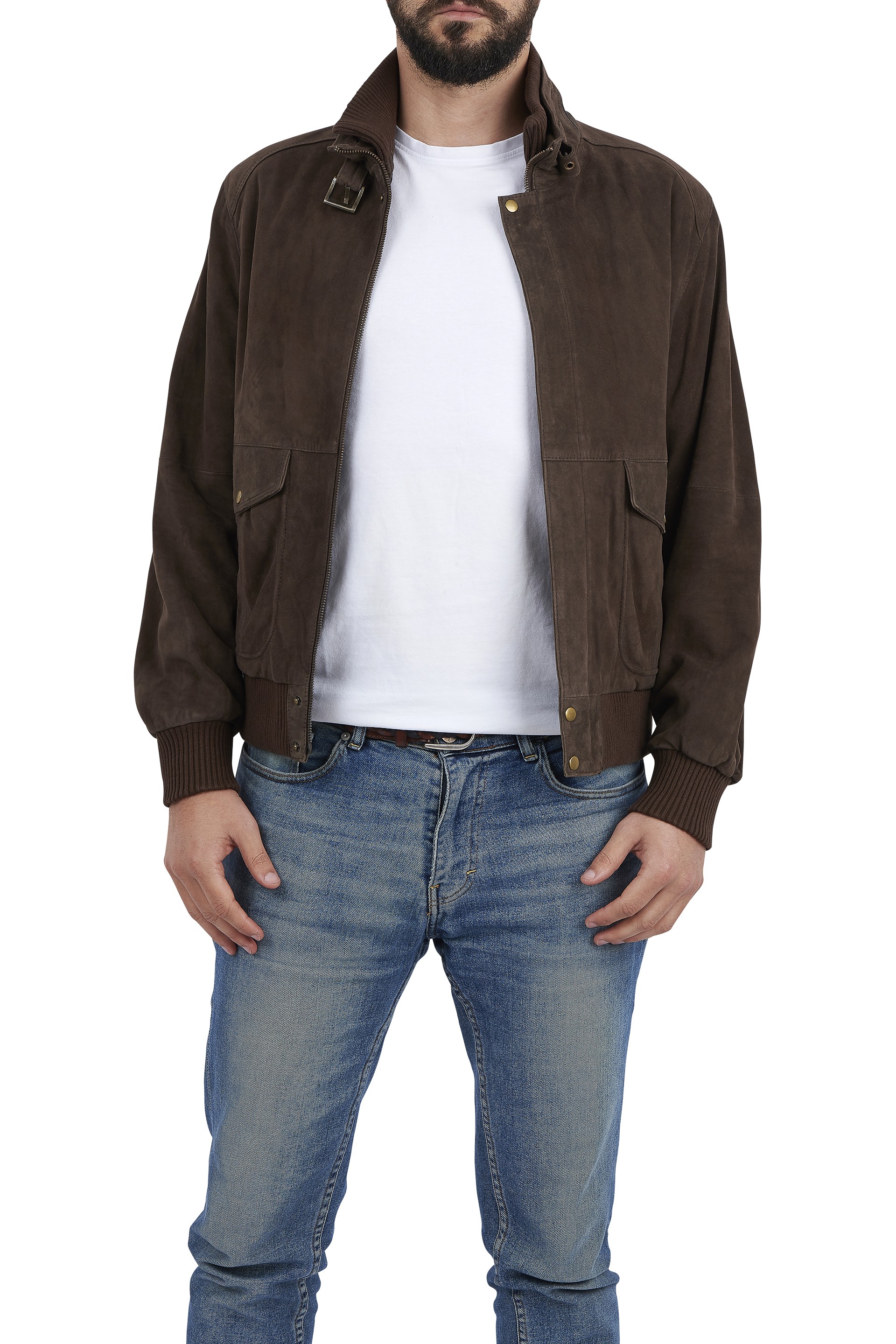 Blusão em pele Isaac