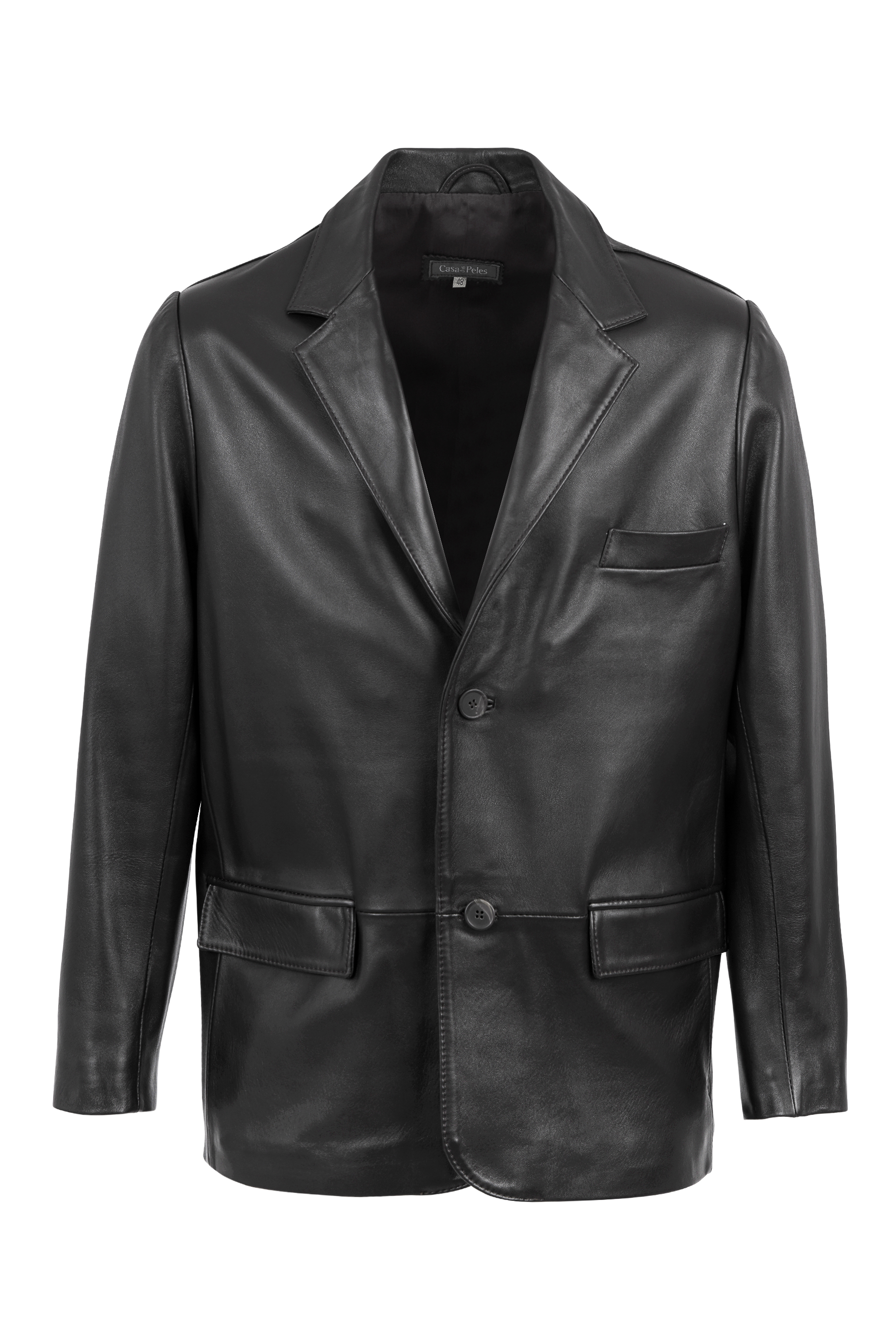 Blazer em pele Nathan