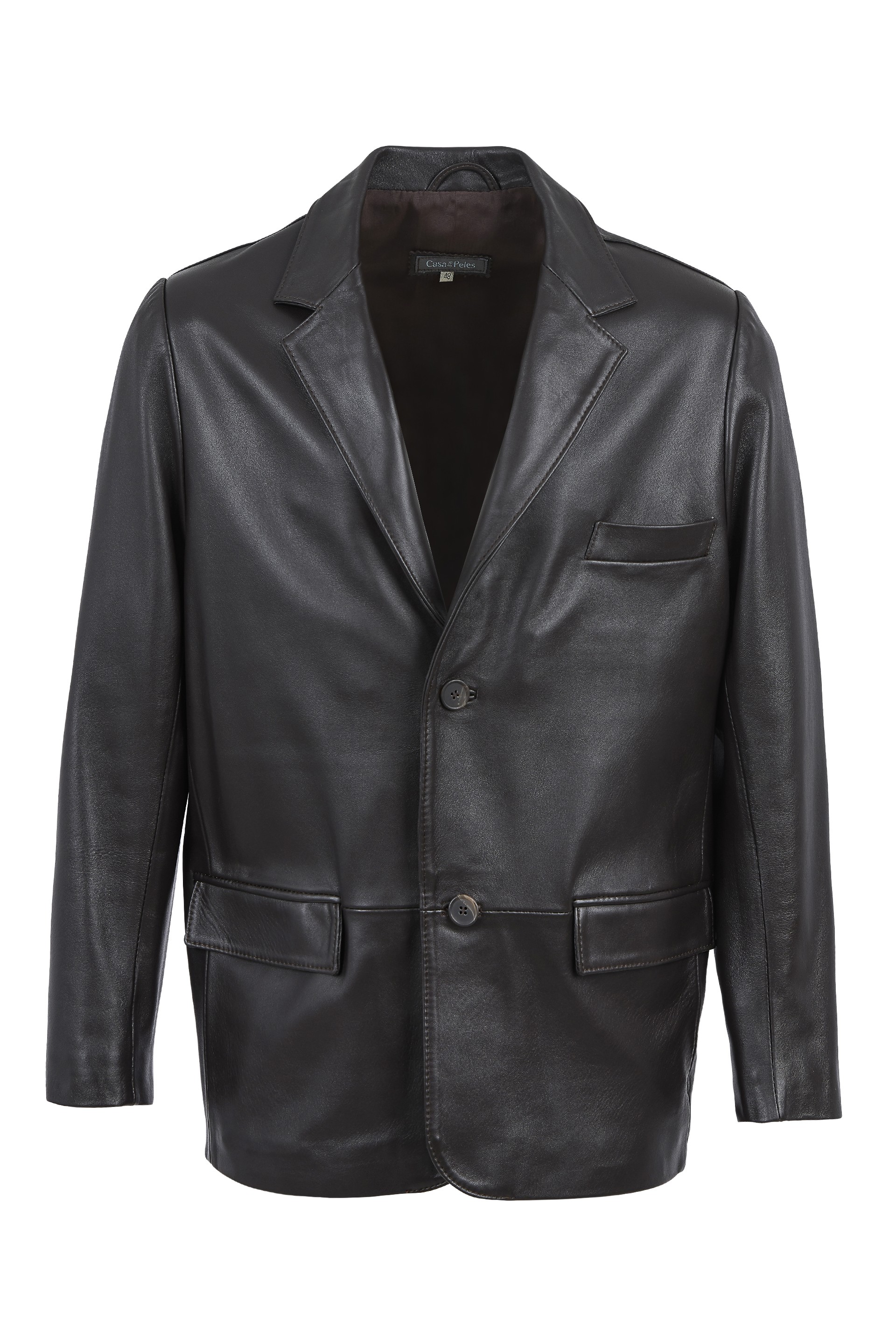 Blazer em pele Nathan