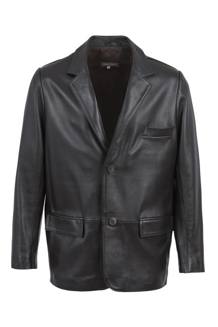 Blazer em pele Nathan