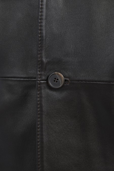 Blazer em pele Nathan