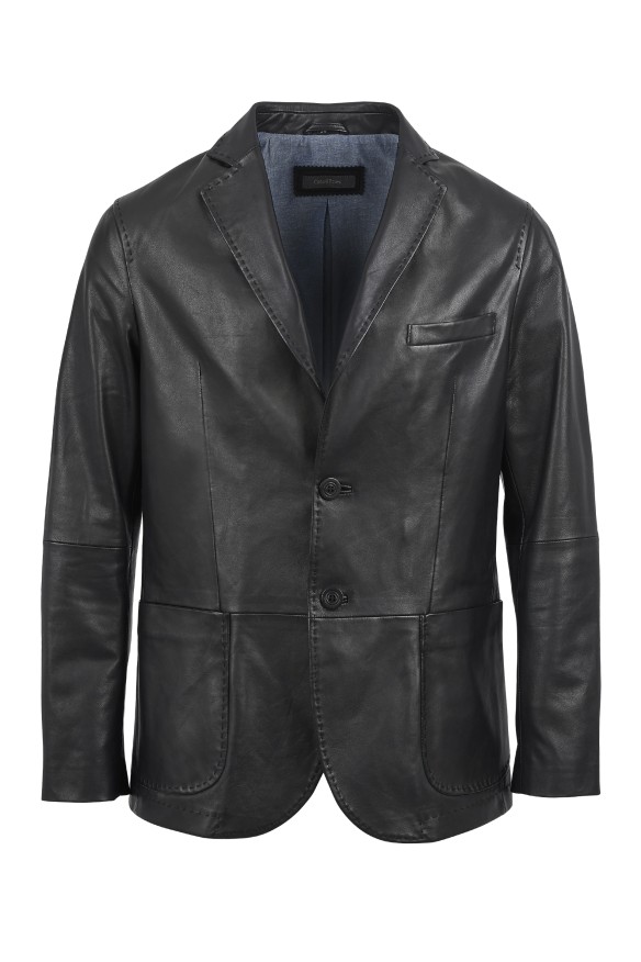 Blazer em pele Incio