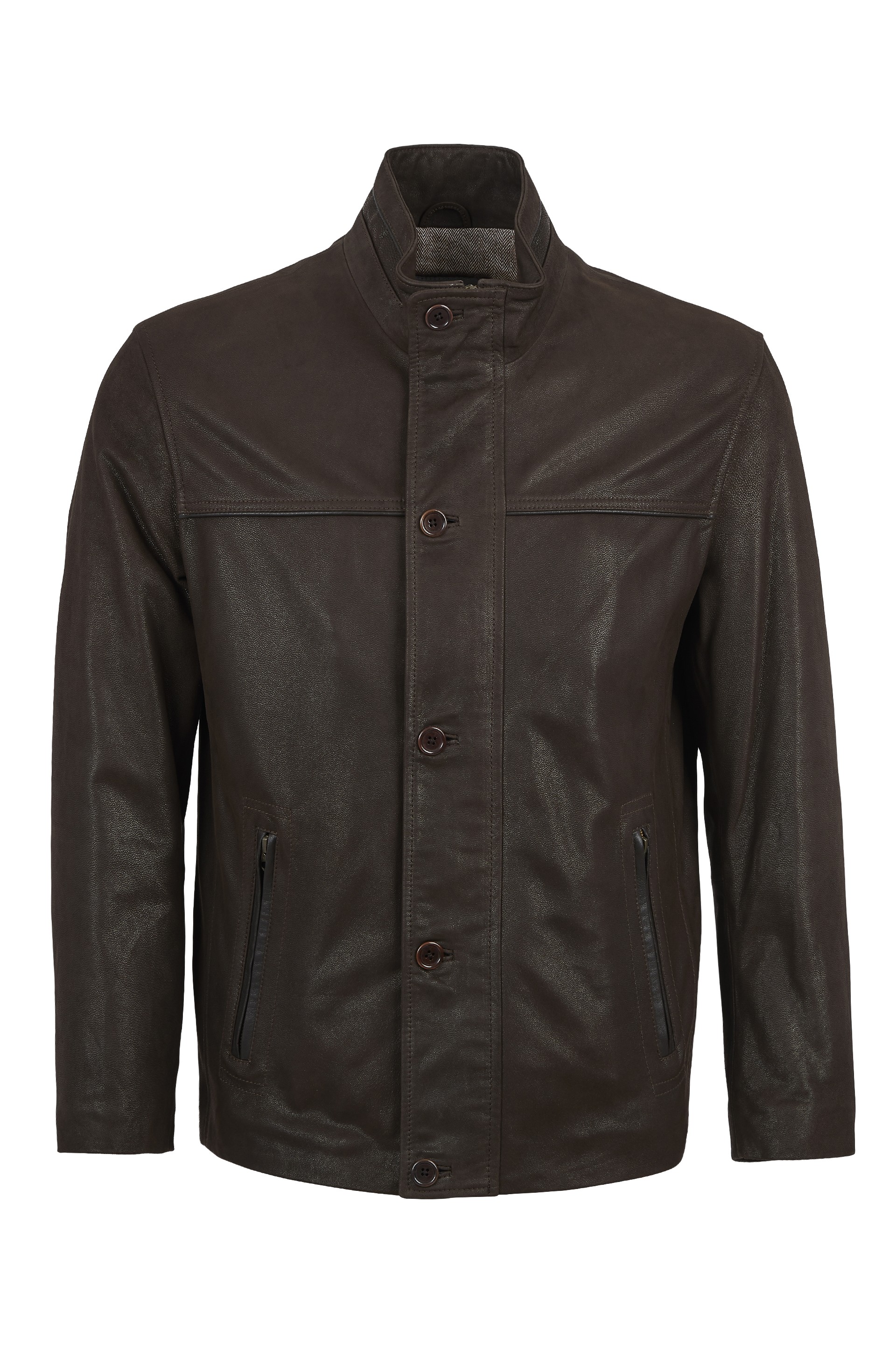 Casaco em pele Adelino