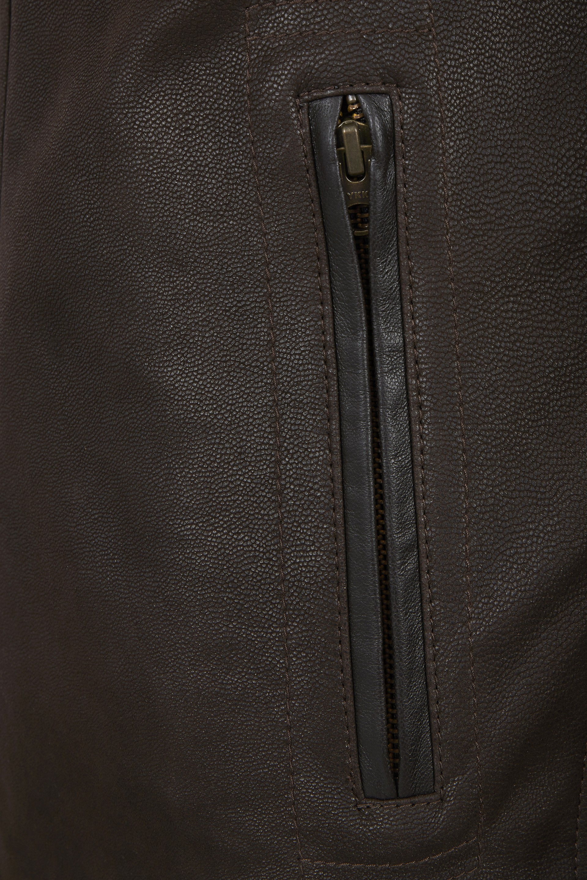 Casaco em pele Adelino