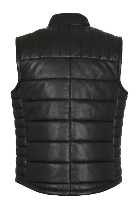 Colete em pele Safari