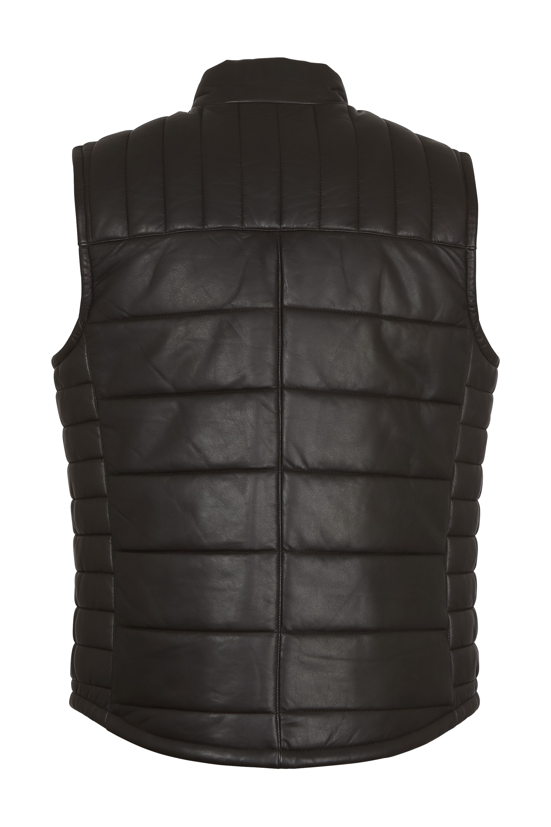 Colete em pele Safari