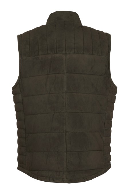 Colete em pele Safari