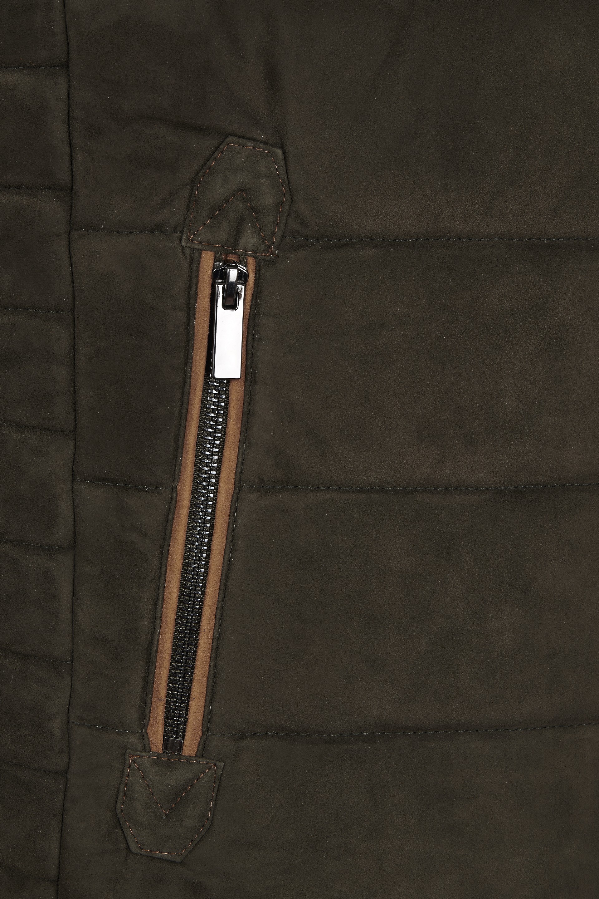 Colete em pele Safari