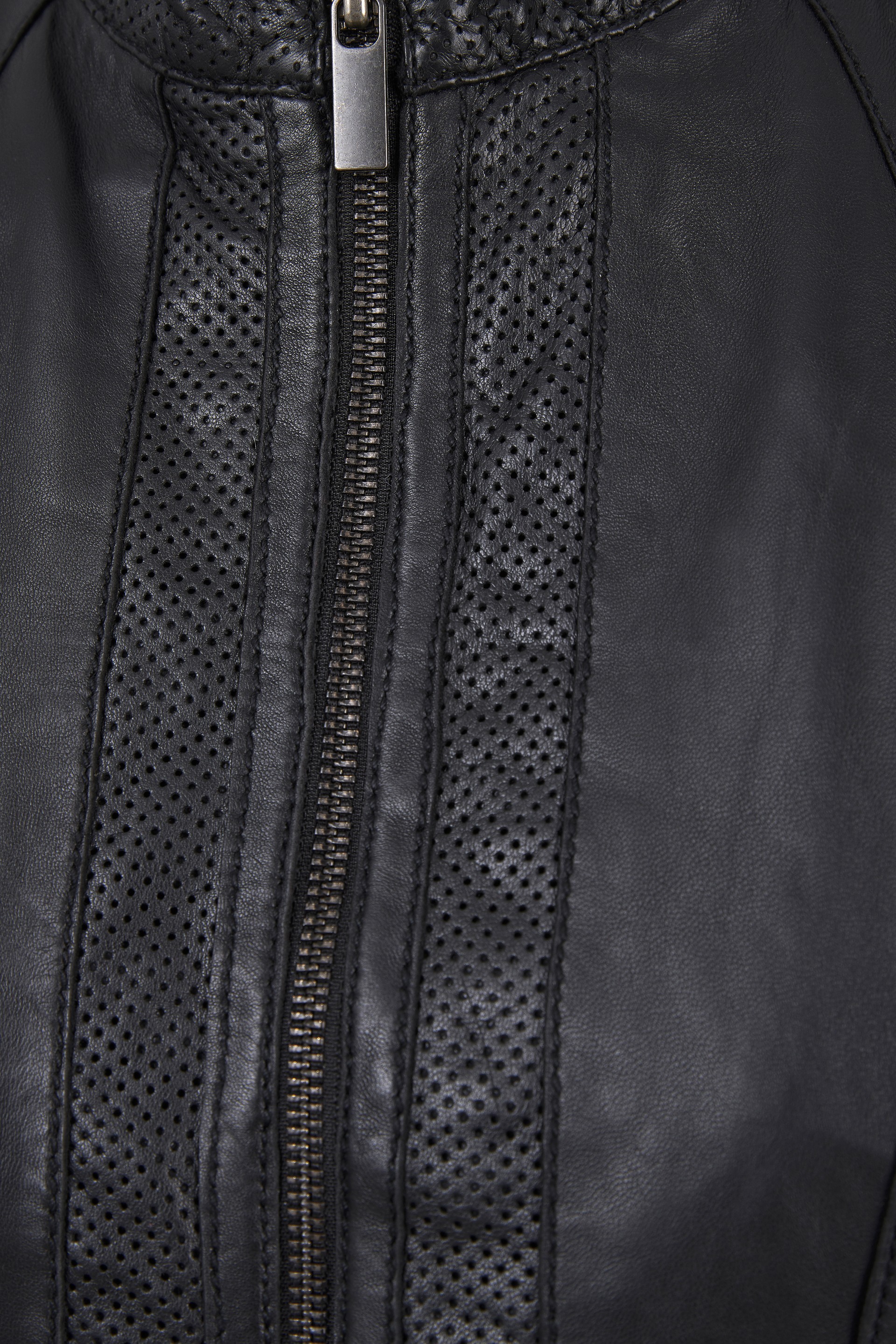 Blusão em pele Stefanie