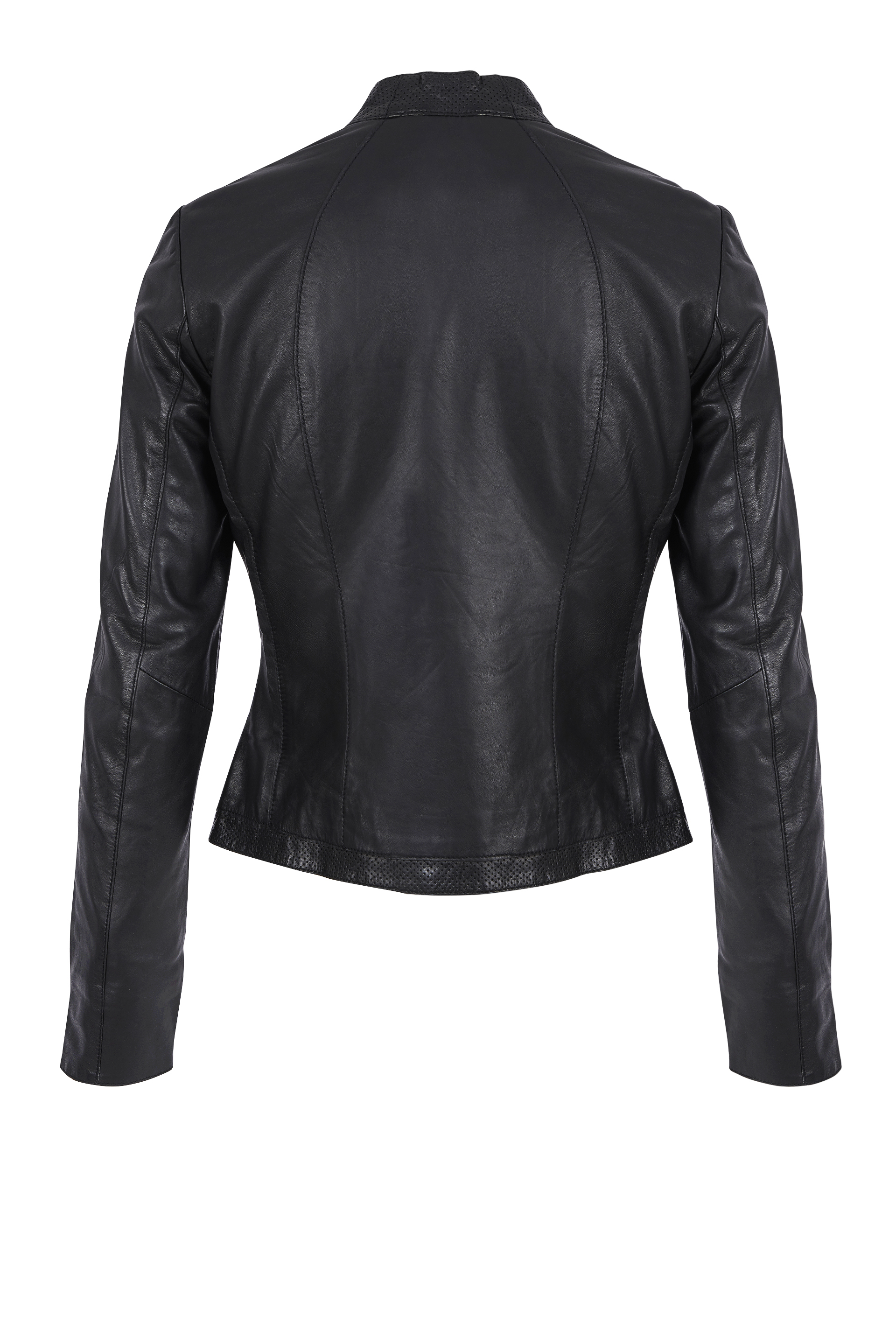 Blusão em pele Stefanie