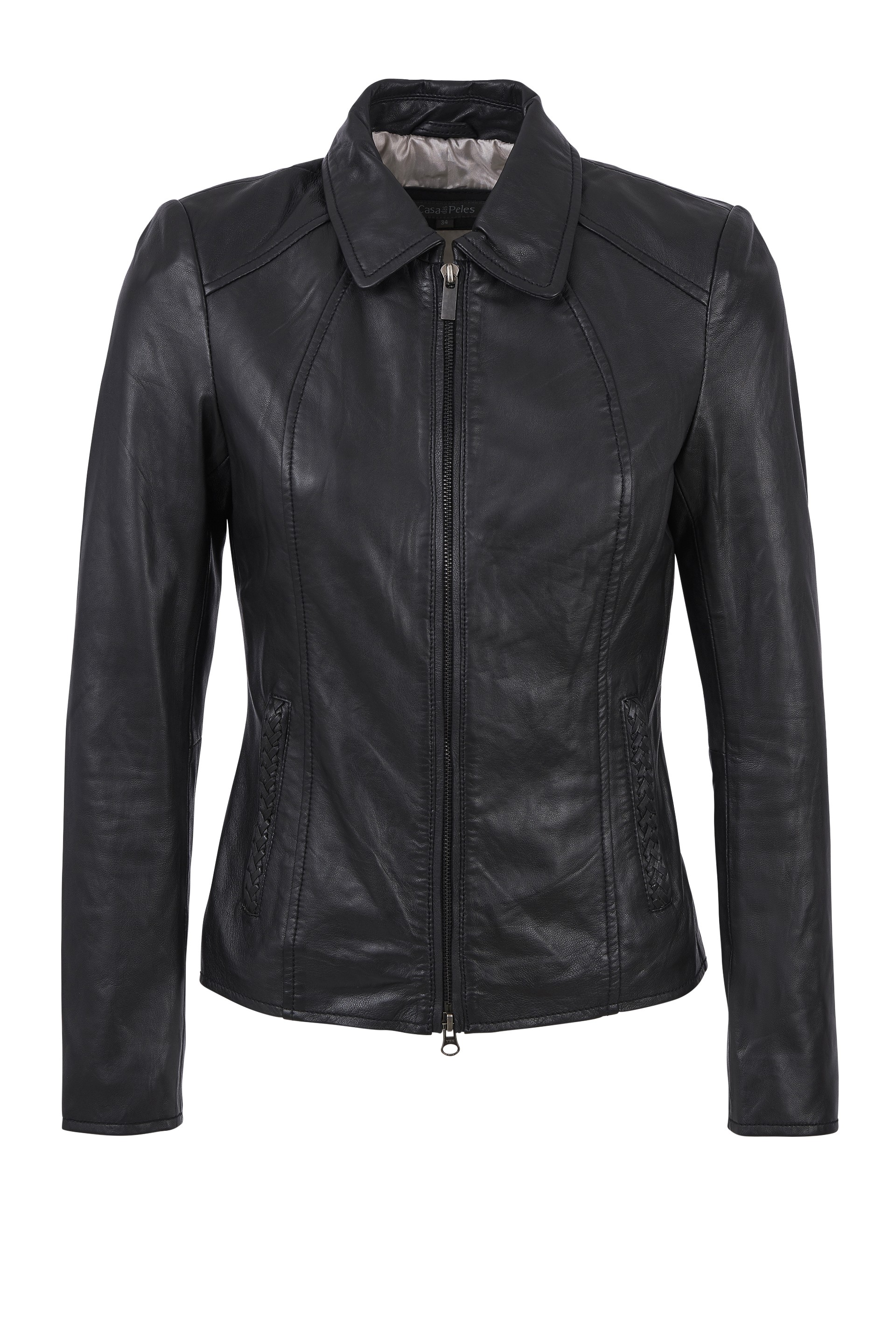 Blusão em pele Kate