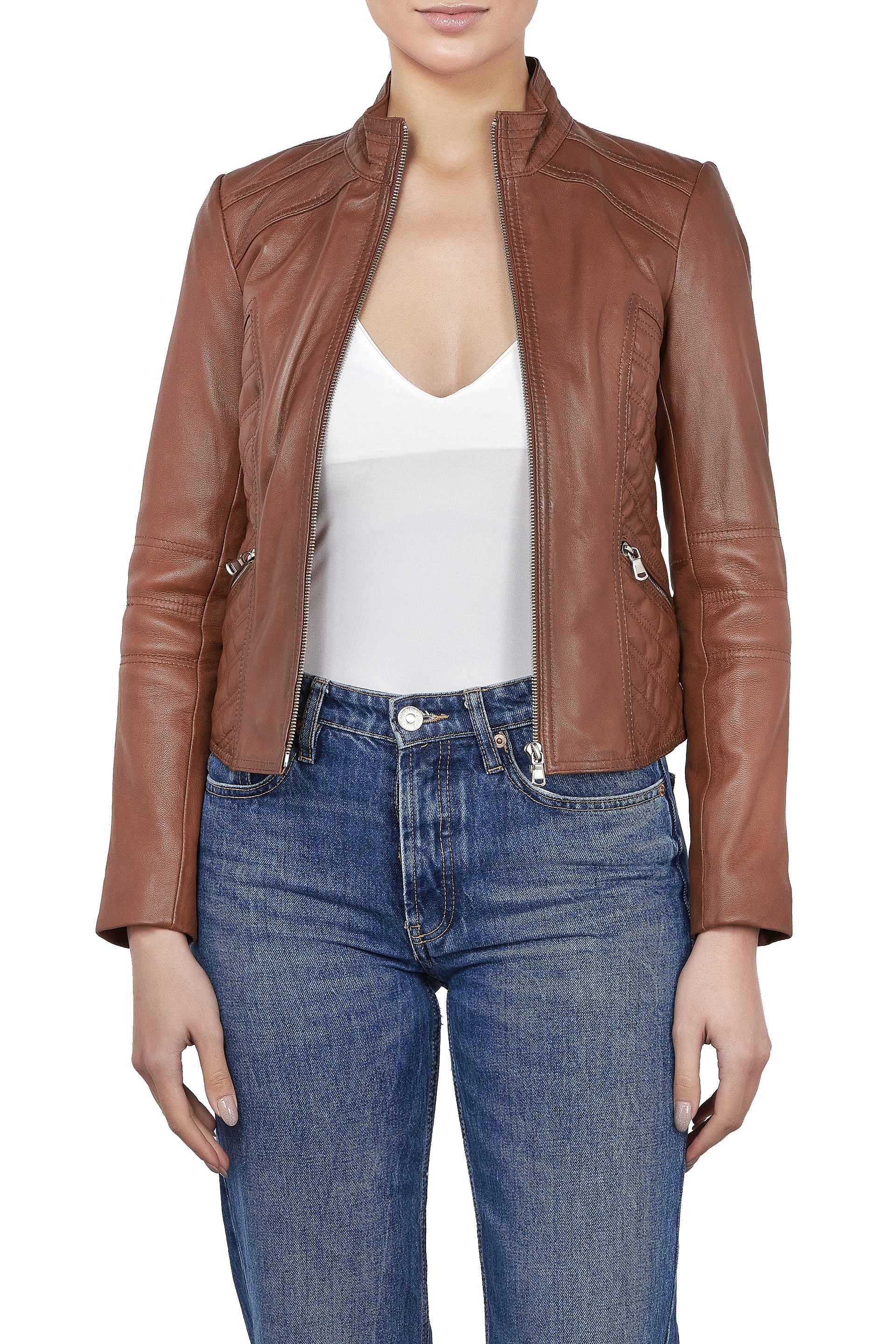 Blusão em pele Juanita