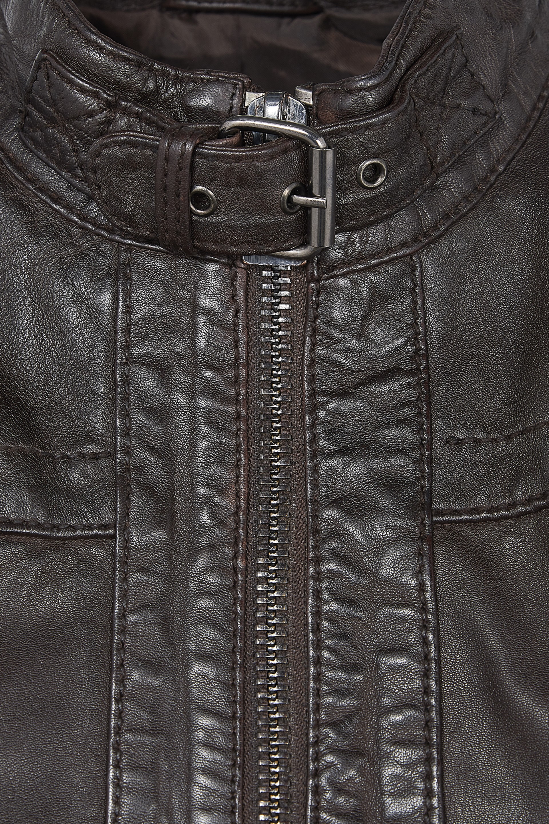 Blusão em pele Soledade