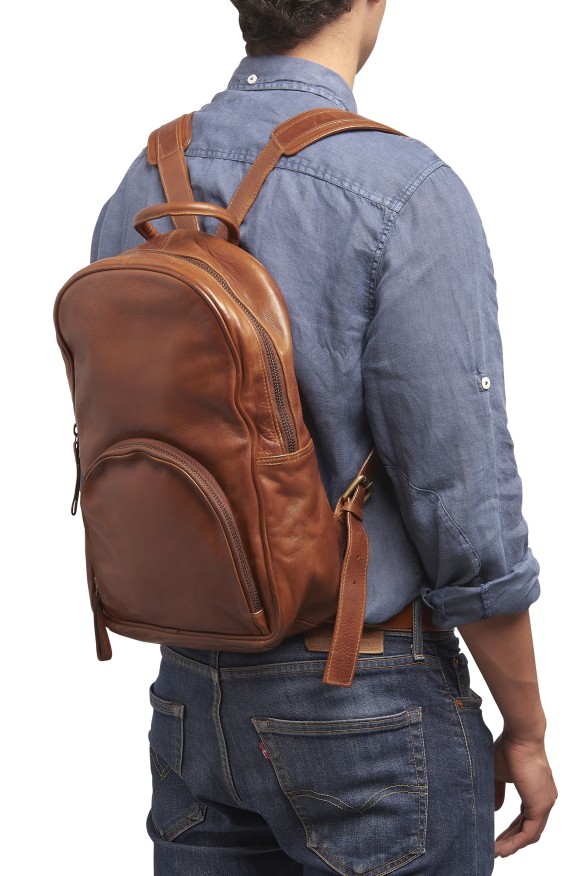 Mochila em Pele