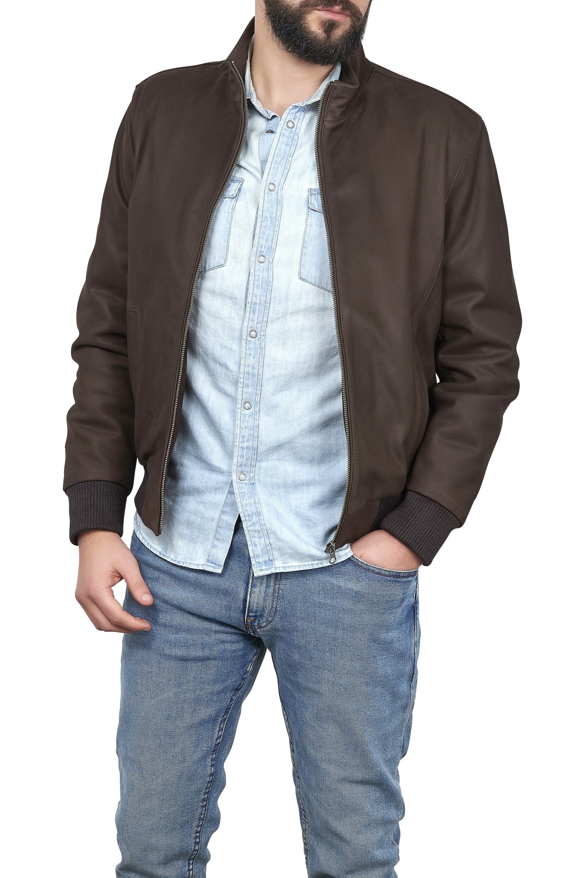 Blusão em pele Herbert