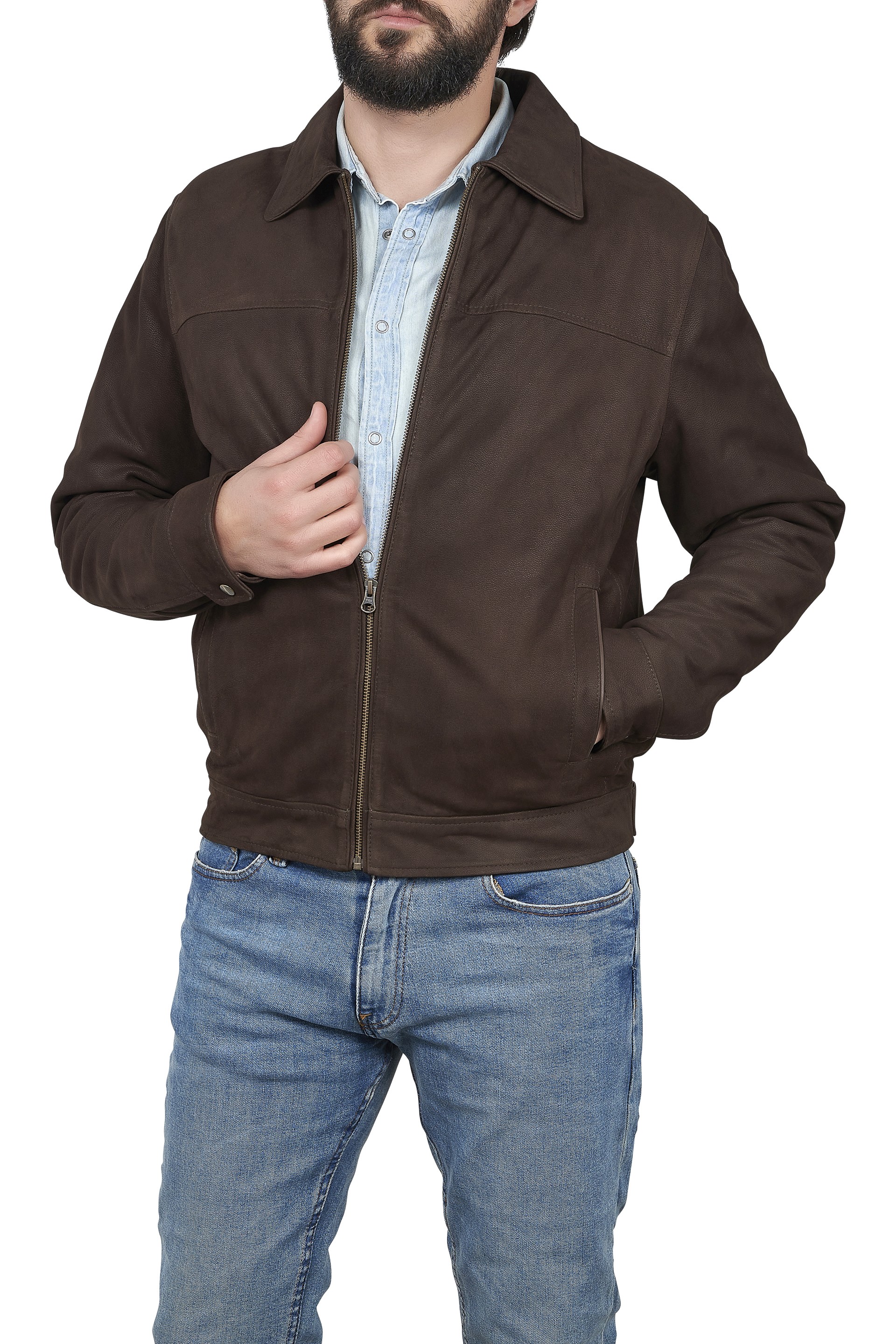 Blusão em pele Edgar