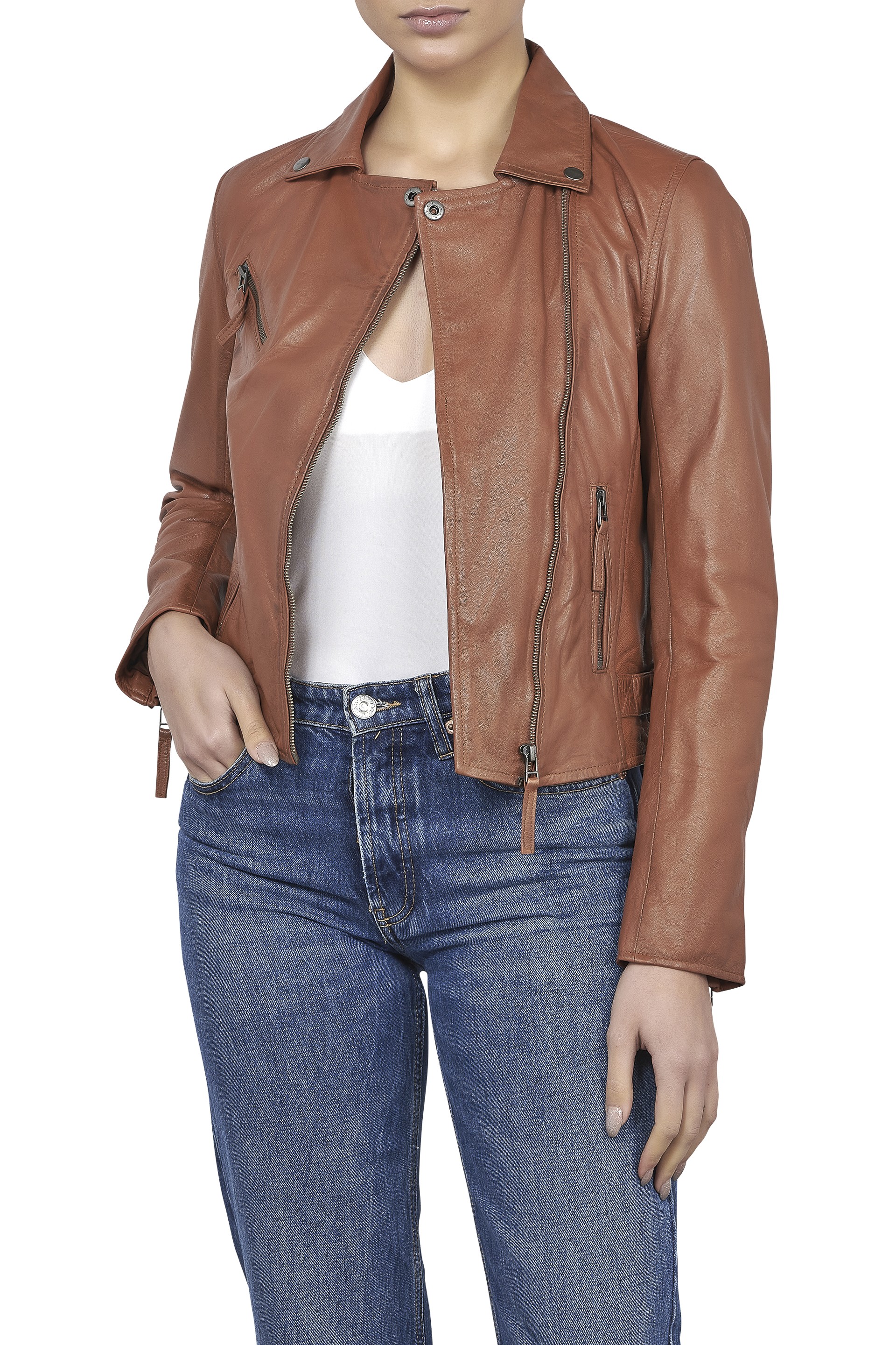 Blusão em pele Susana