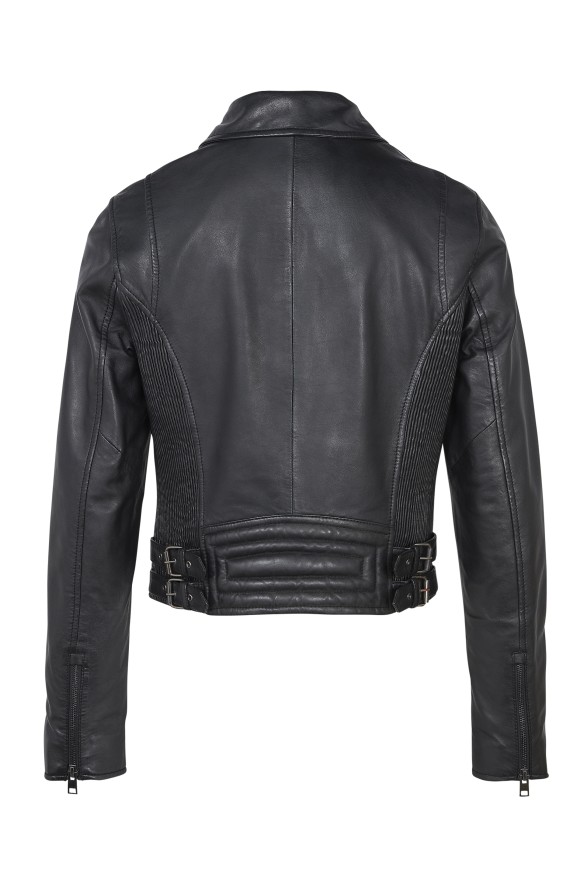 Biker em pele Katia