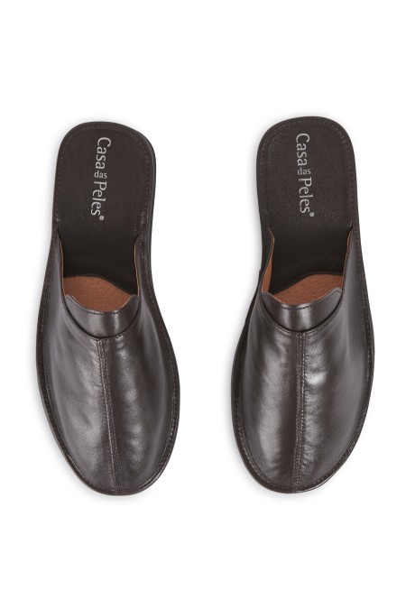 Chinelo em pele 2020