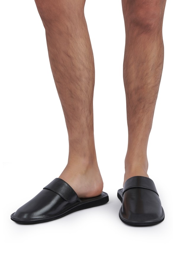 Chinelo em pele 9045