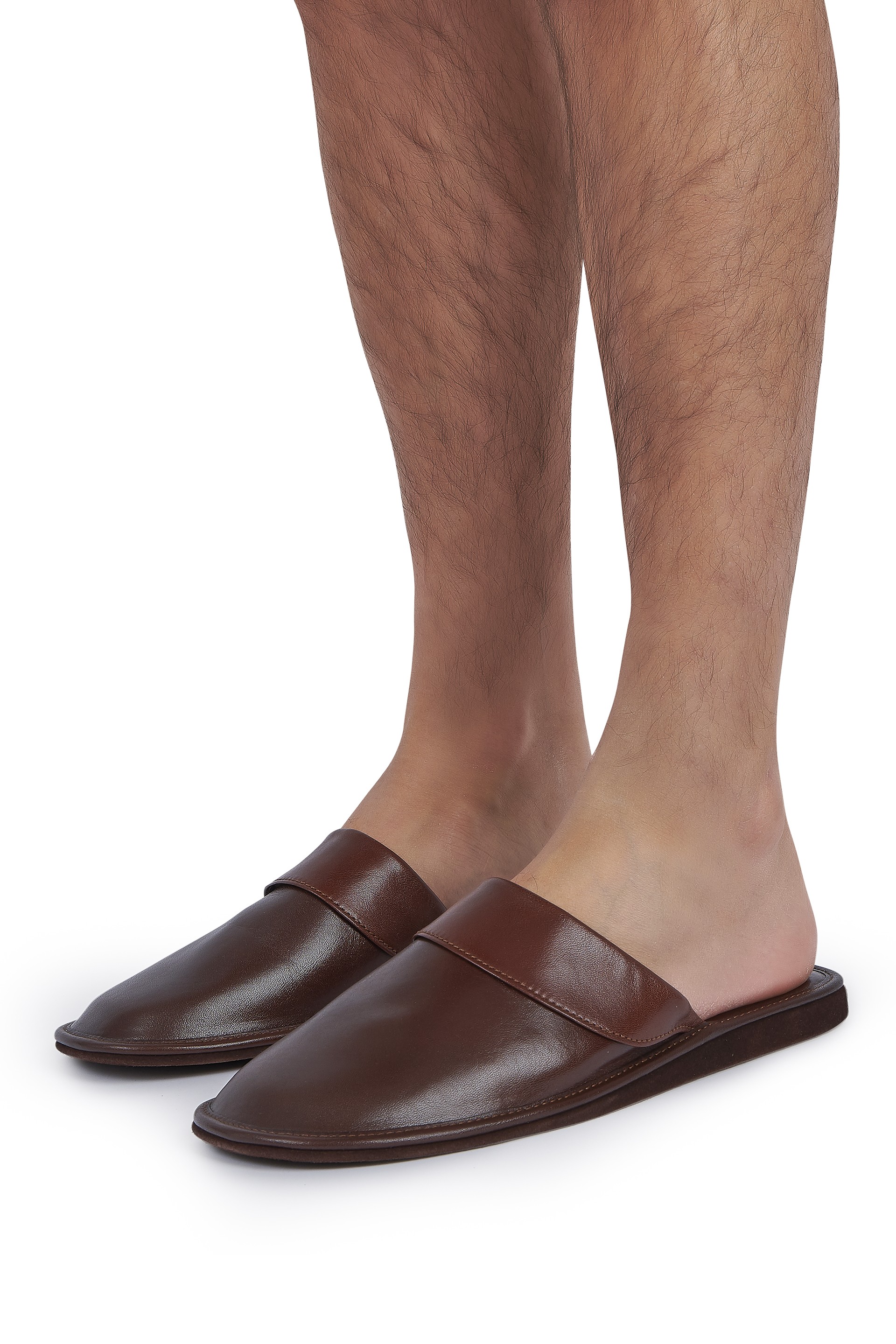 Chinelo em pele 9045