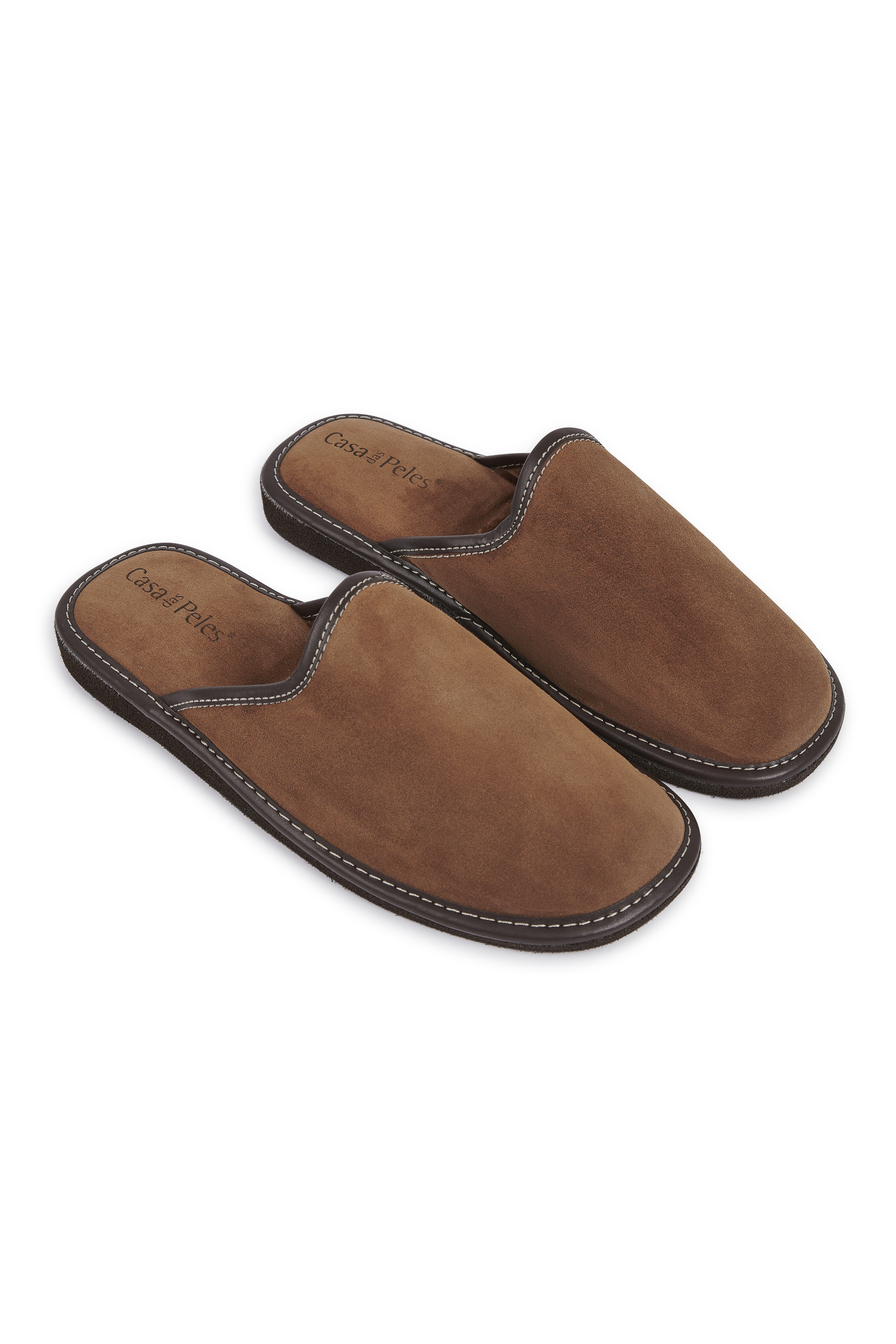 Chinelo em pele 16005