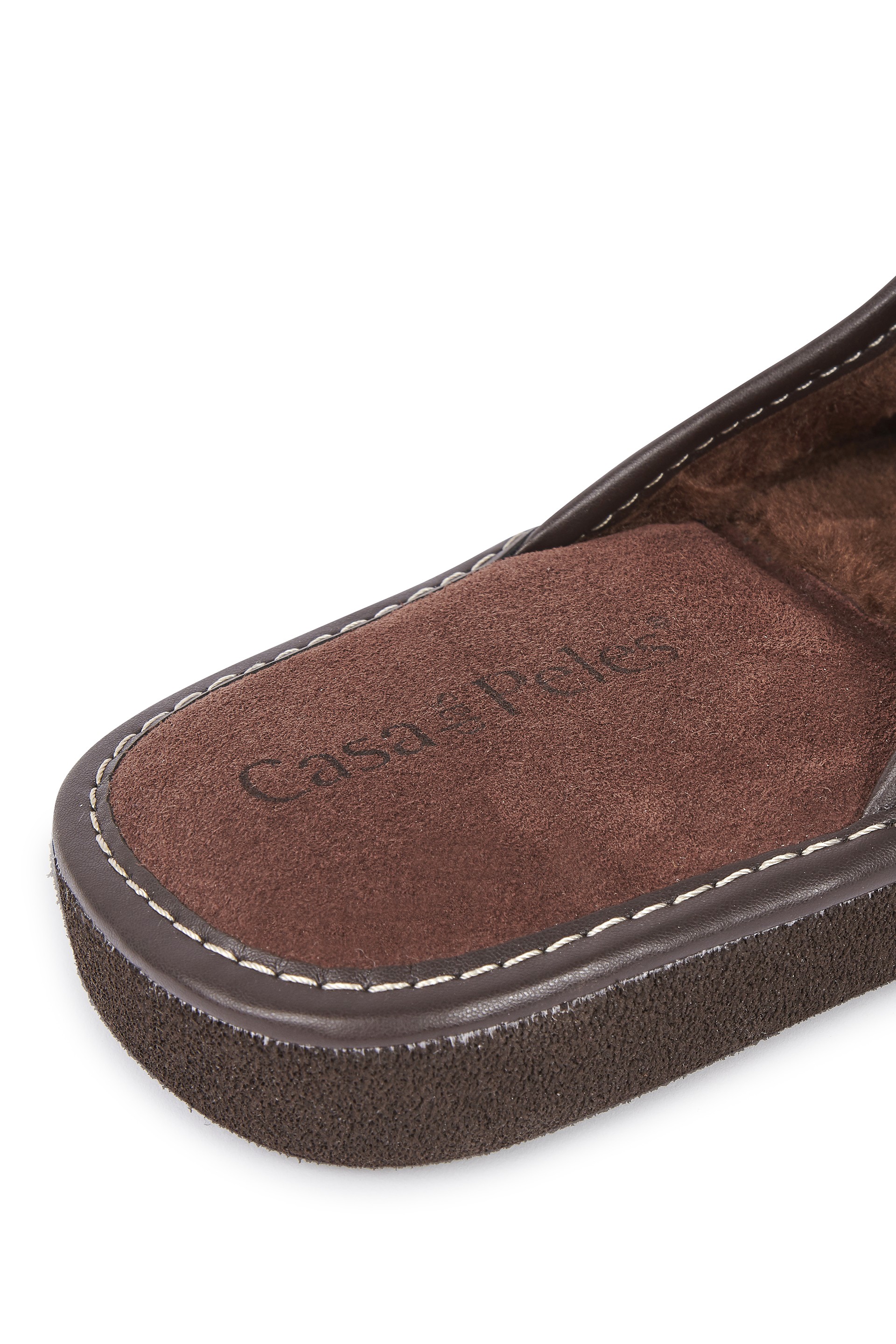 Chinelo em pele 16005