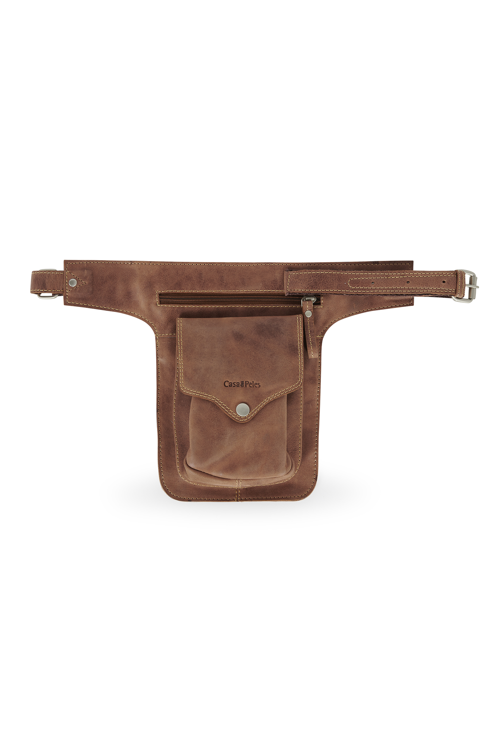 Bolsa cintura em pele 35N