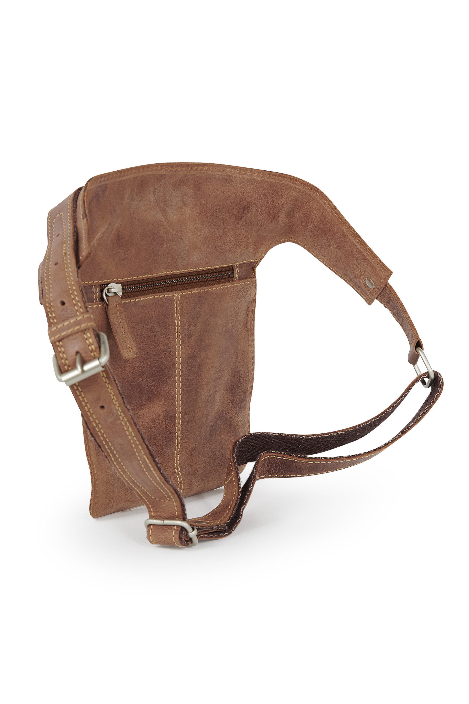 Bolsa cintura em pele 35N