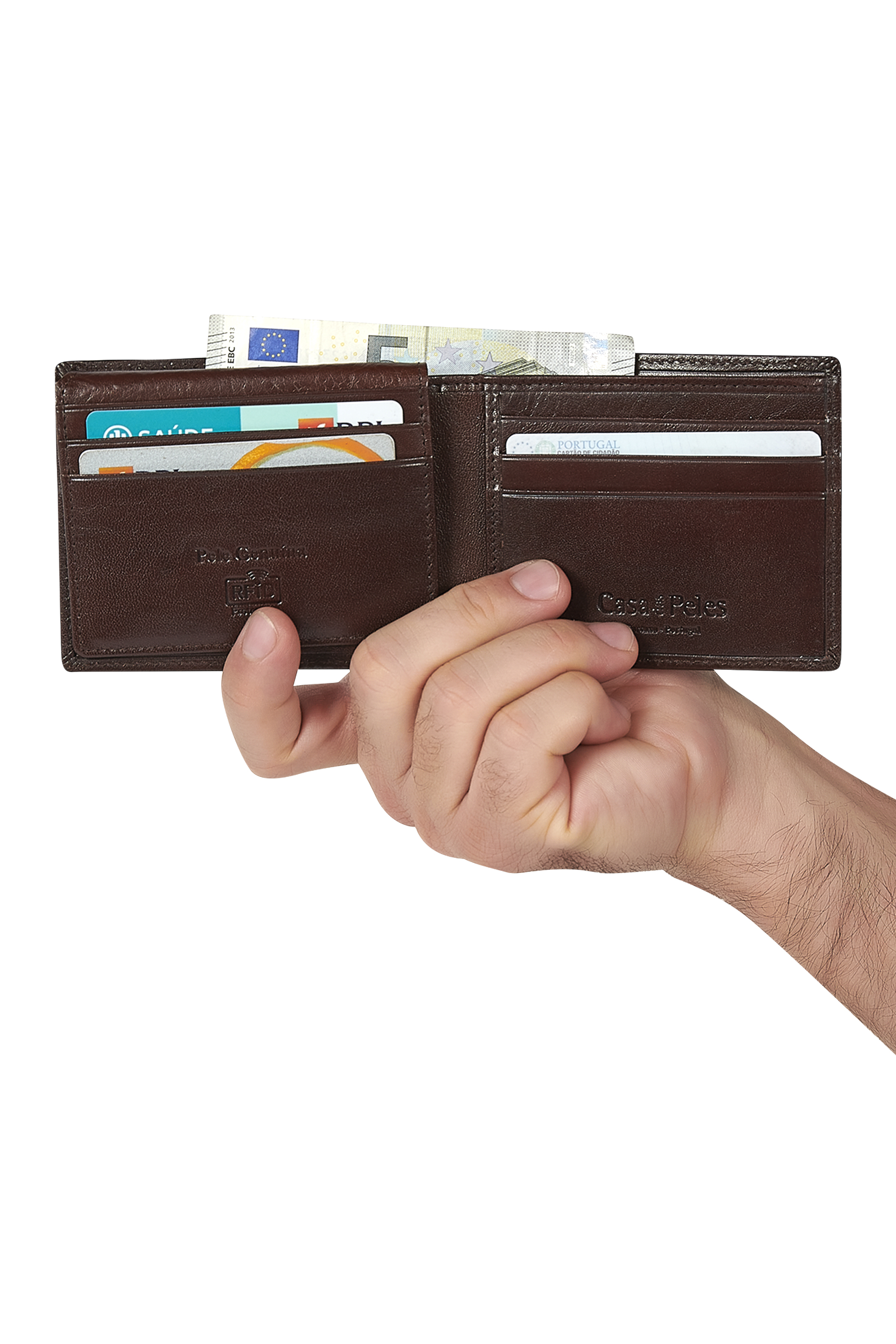 Carteira em pele 016