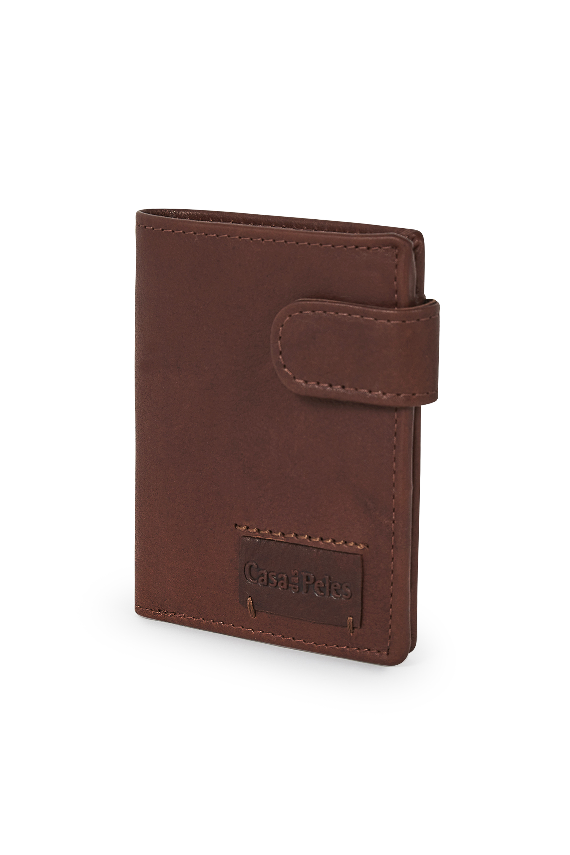 carteira em pele 879V.