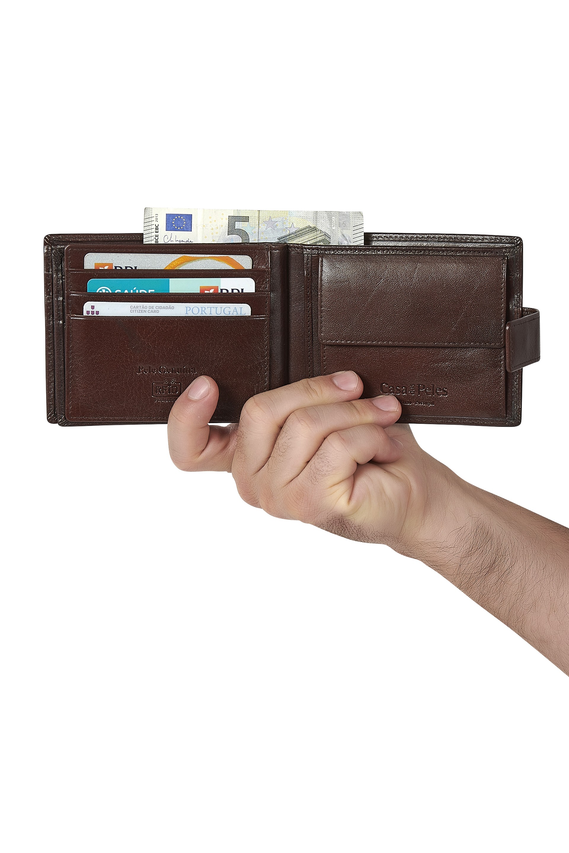 Carteira em pele 009