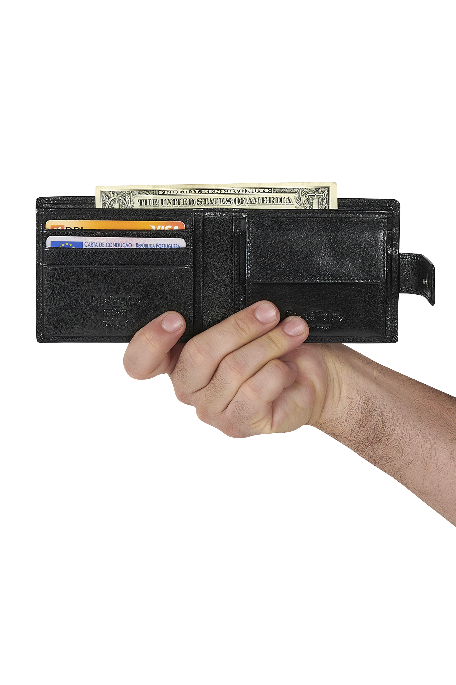 Carteira em pele 014