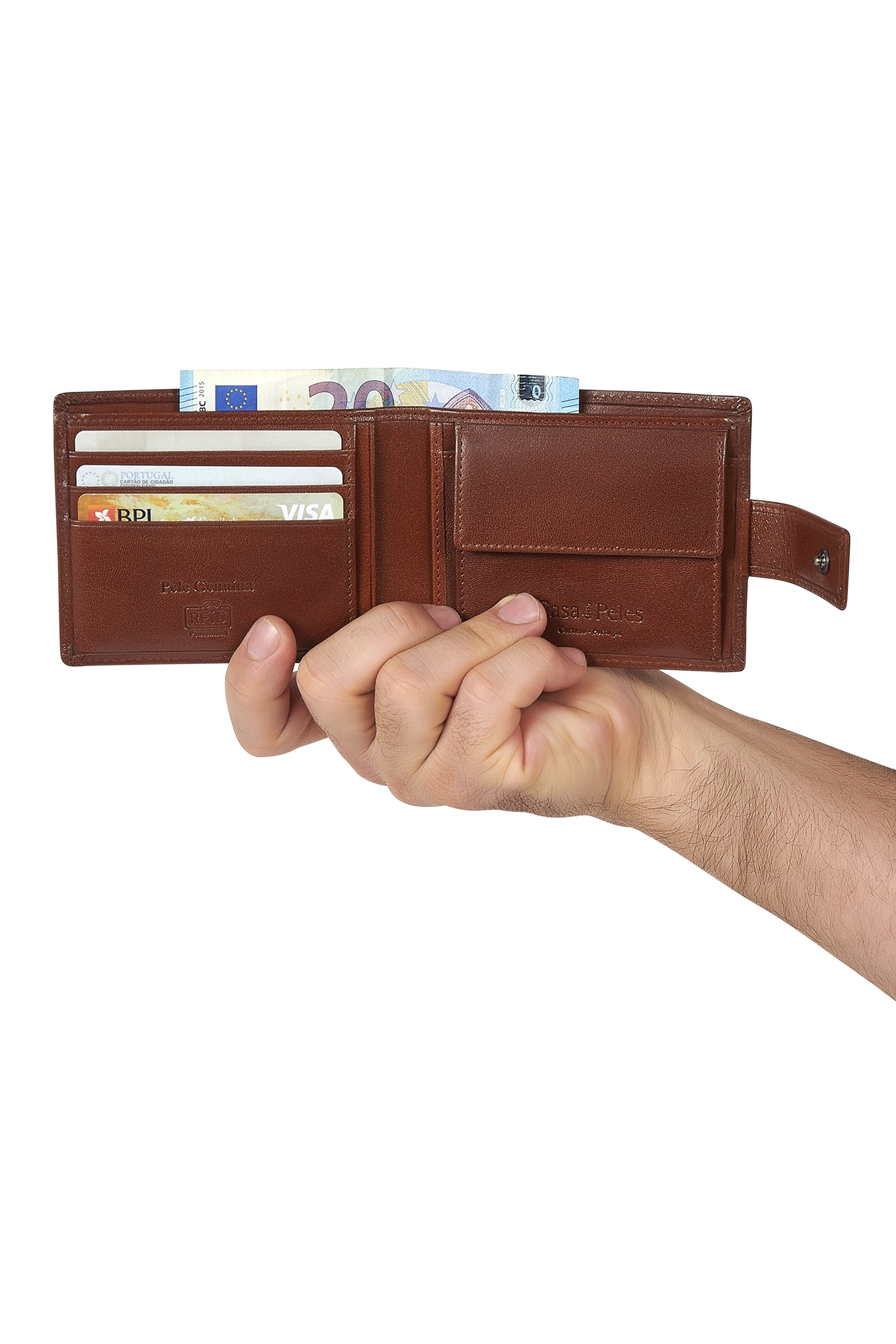 Carteira em pele 014