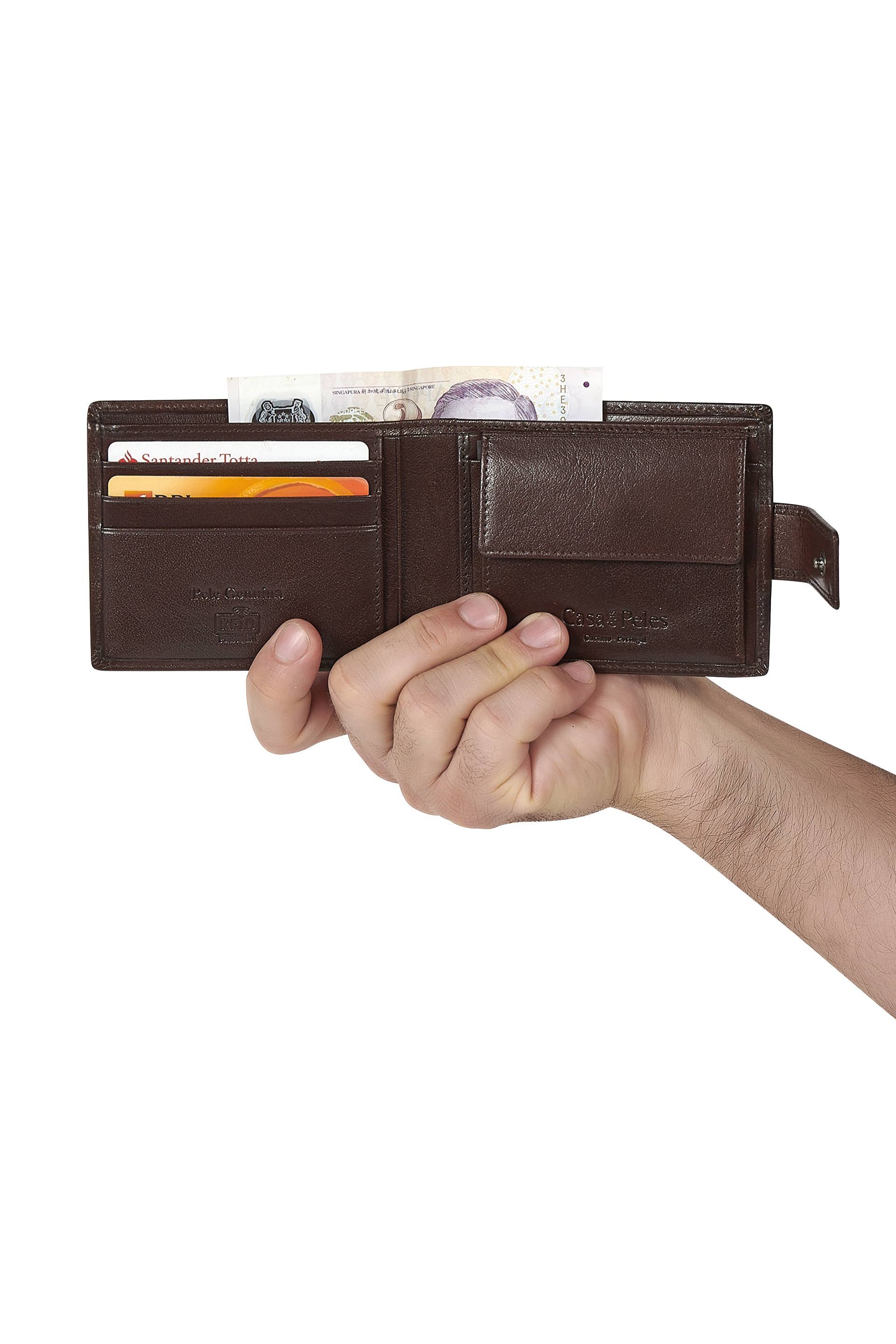 Carteira em pele 014