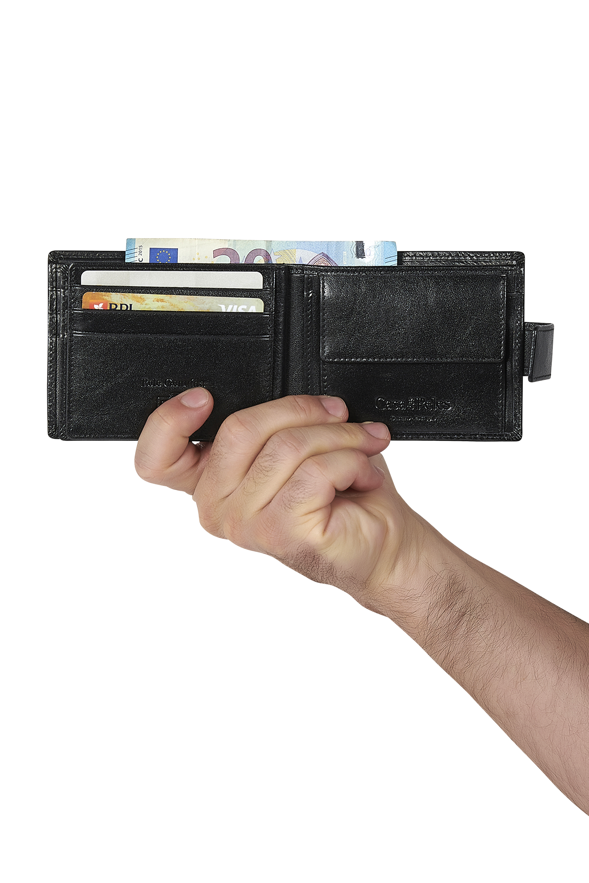 Carteira em pele 015