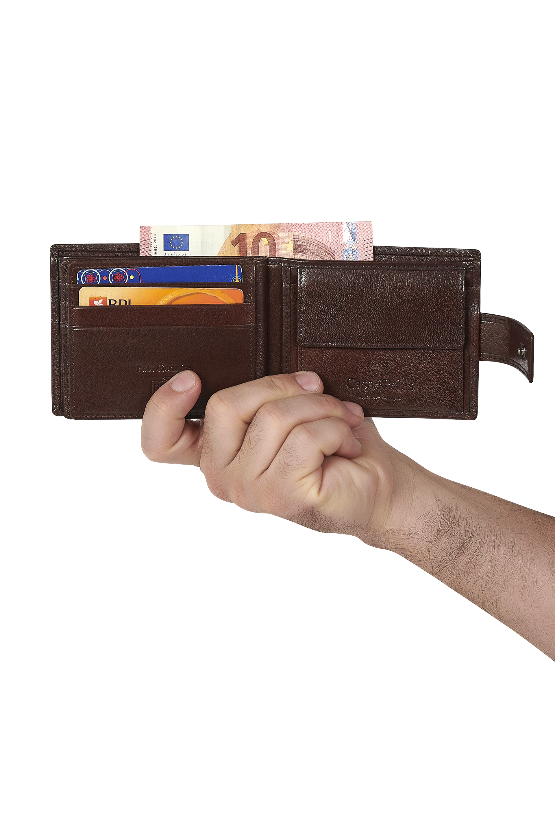 Carteira em pele 015