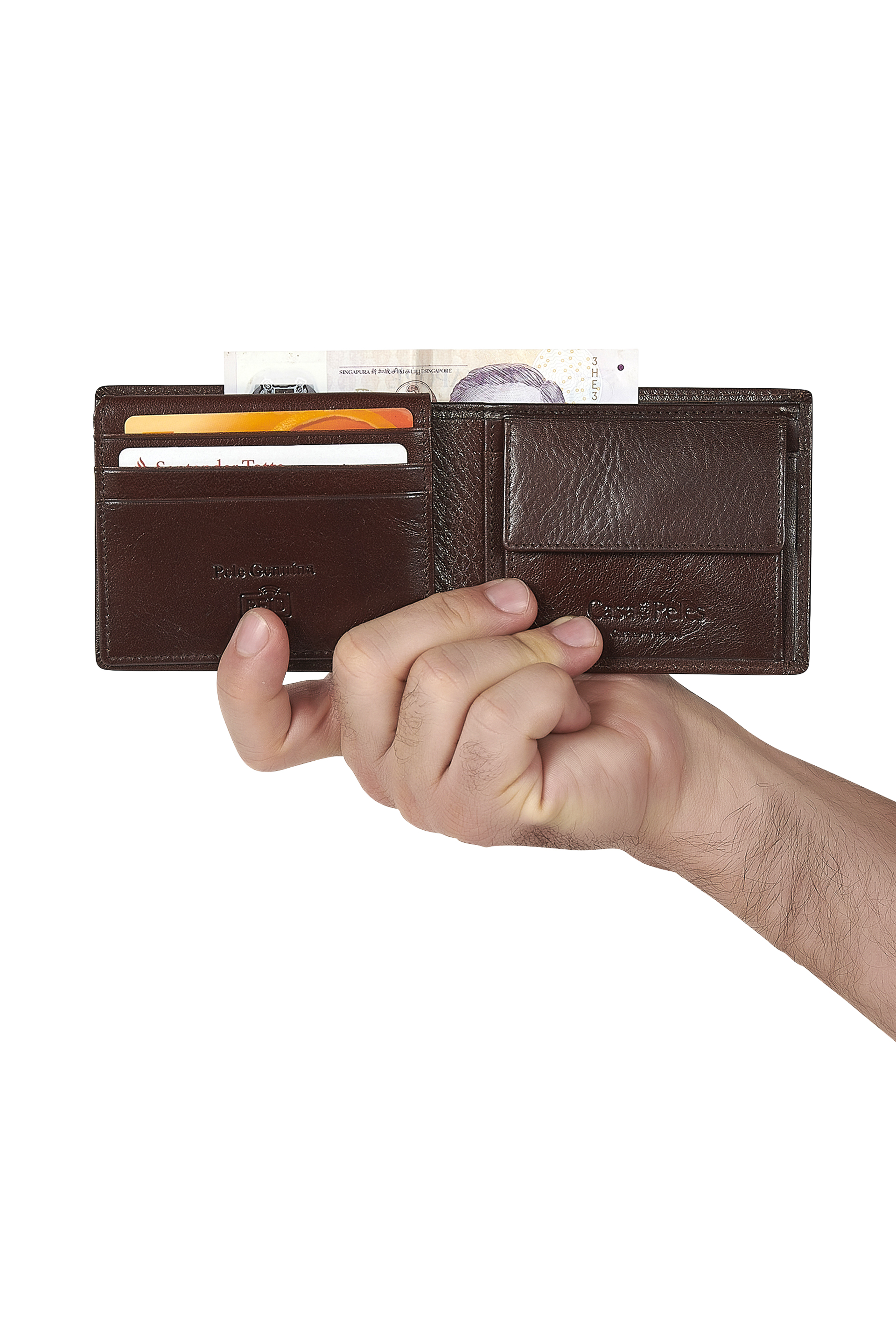 Carteira em pele 019