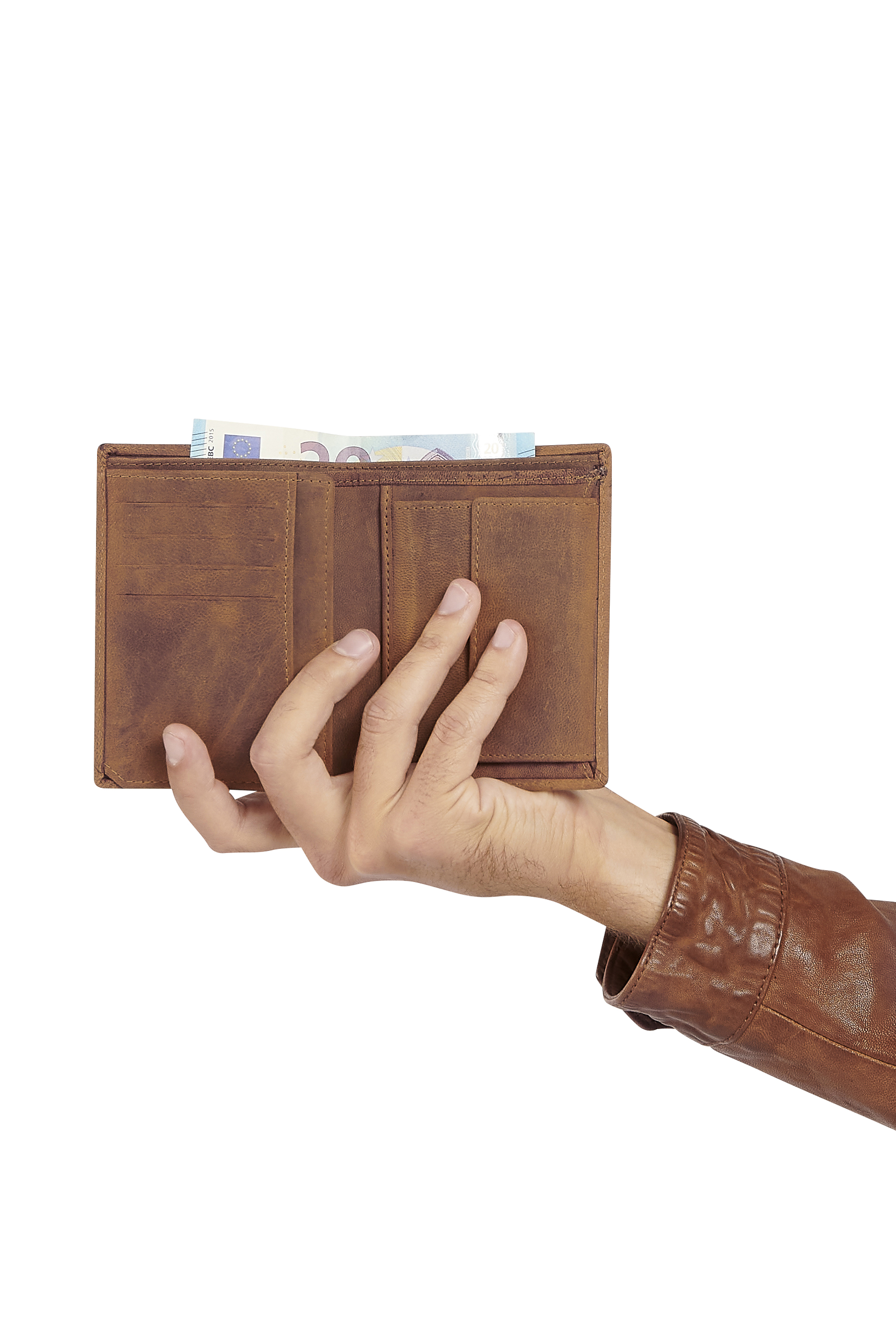 Carteira em pele H3153