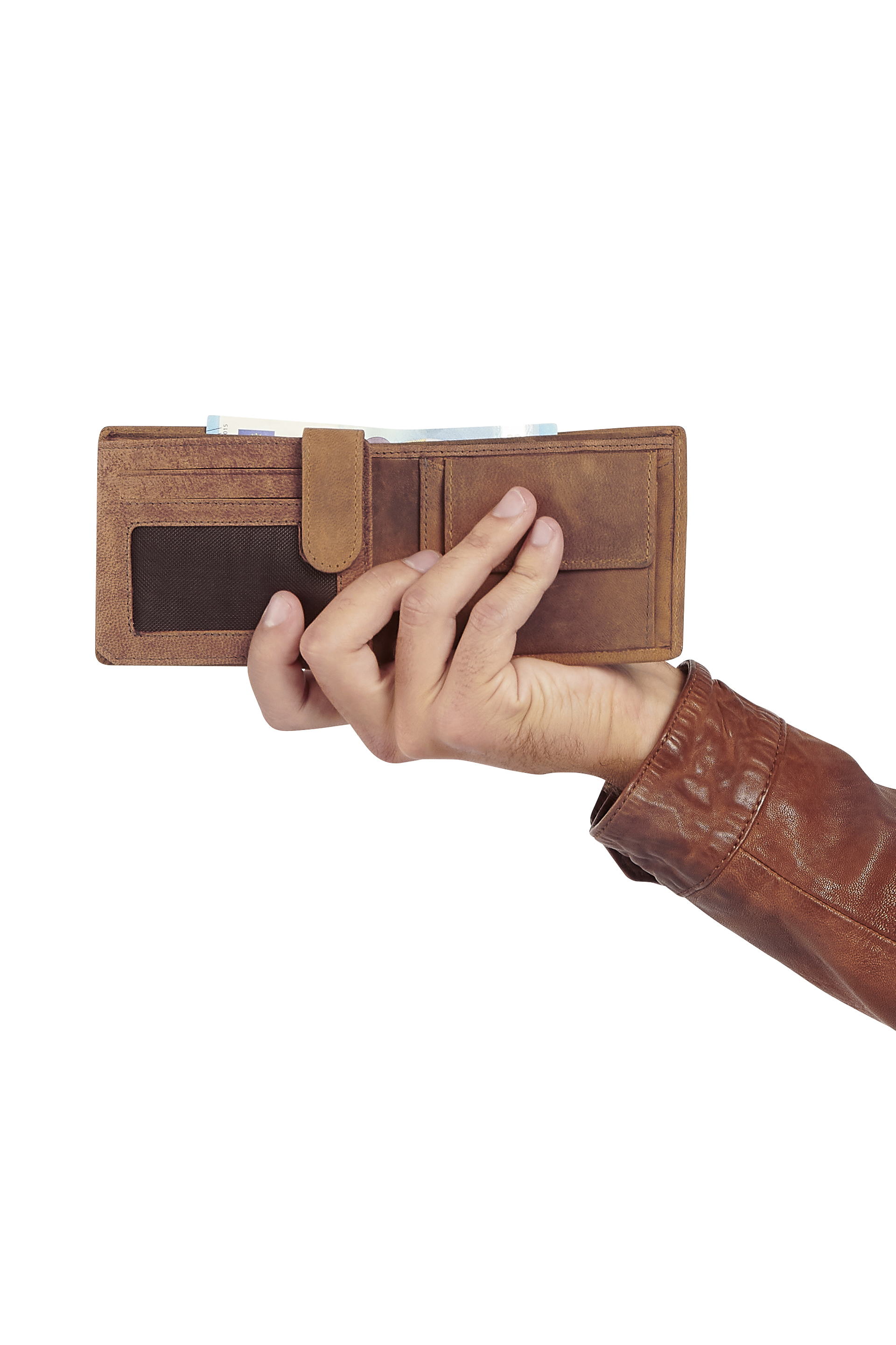 Carteira em pele H3146