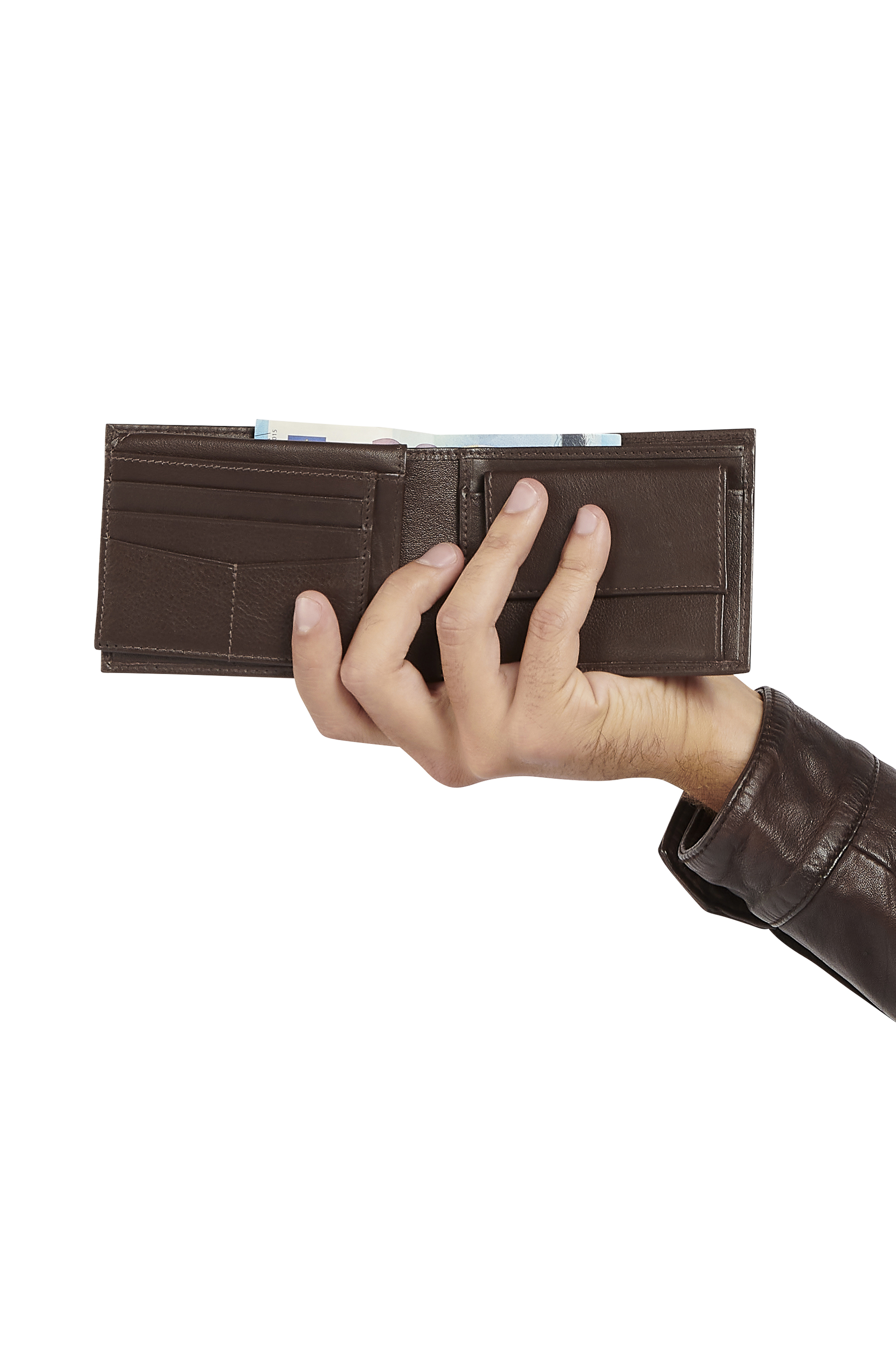 Carteira em pele 010