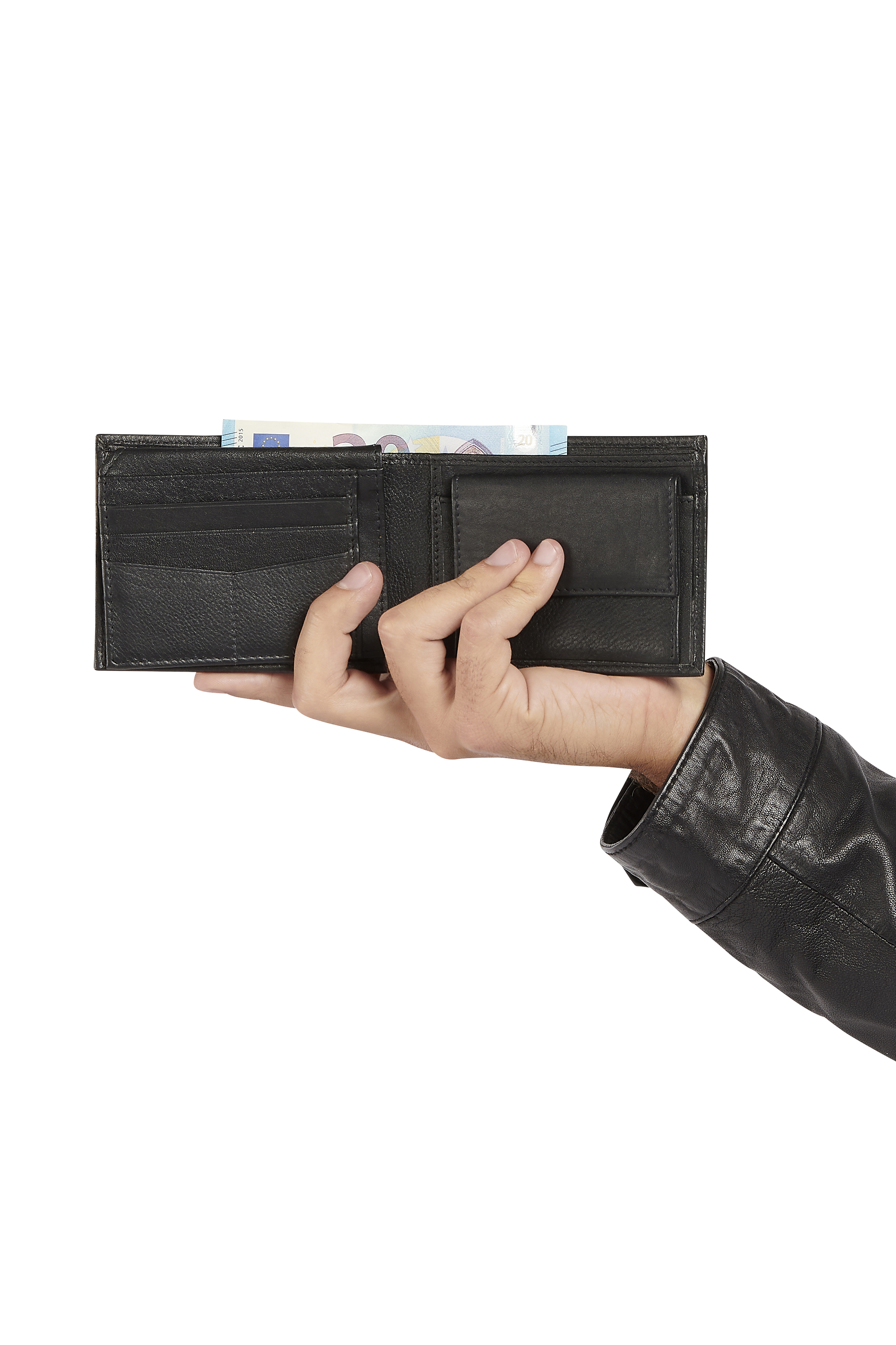 Carteira em pele 010