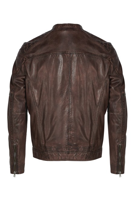 Bluso em pele Saymon