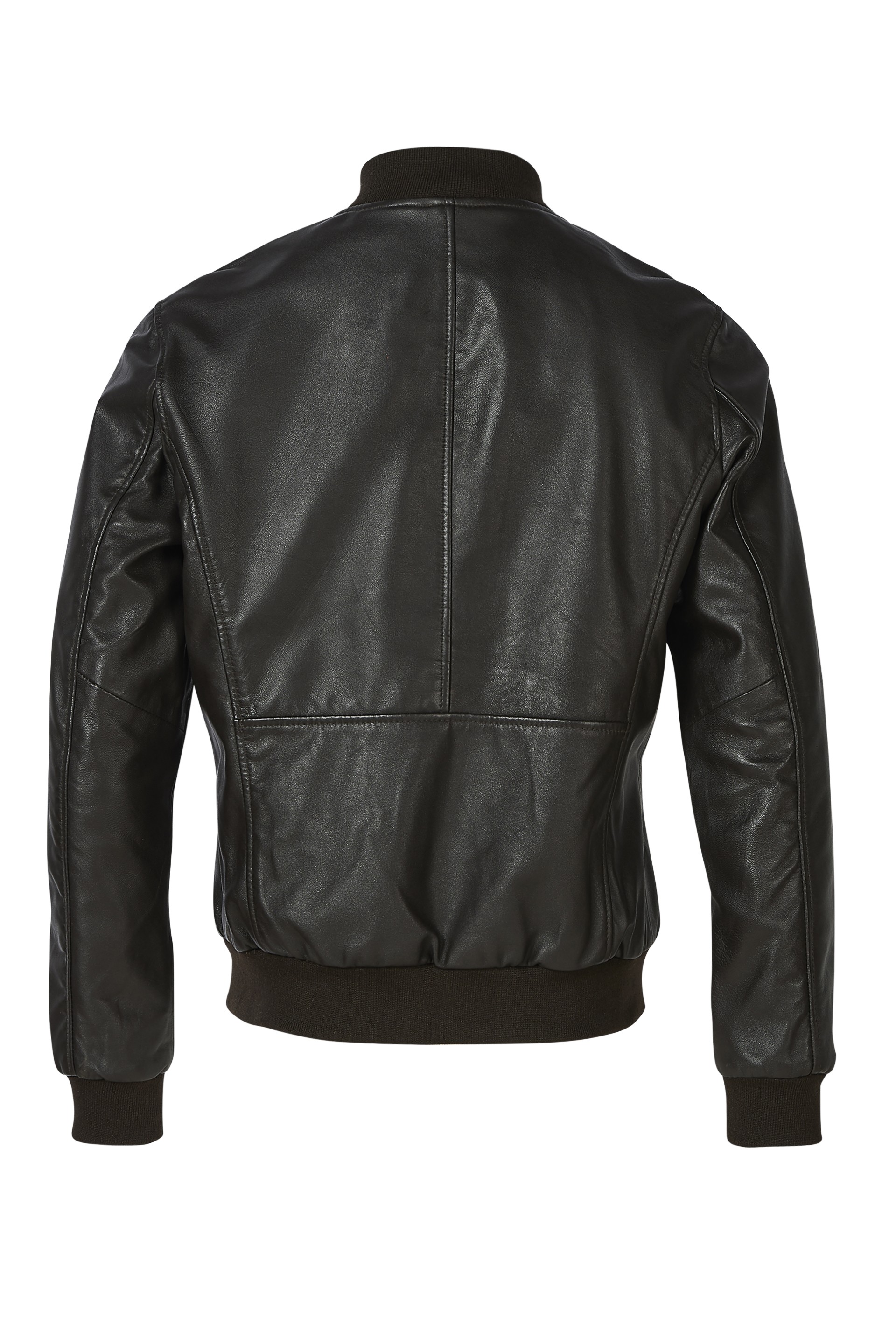 Blusão em pele discreet a