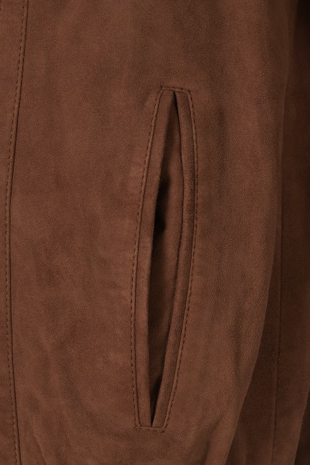 Bluso em pele Donald